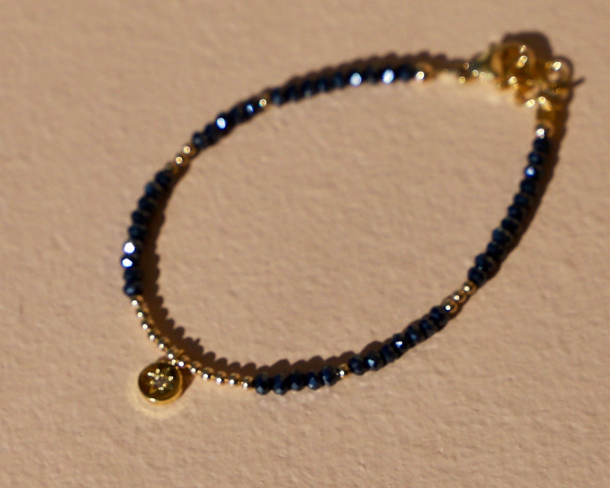 Beaded Star Medallion Bracelet