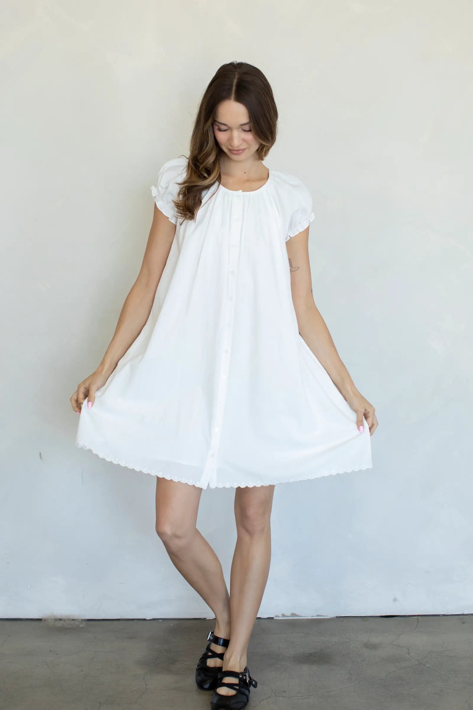 Blair Eyelet Midi Dress