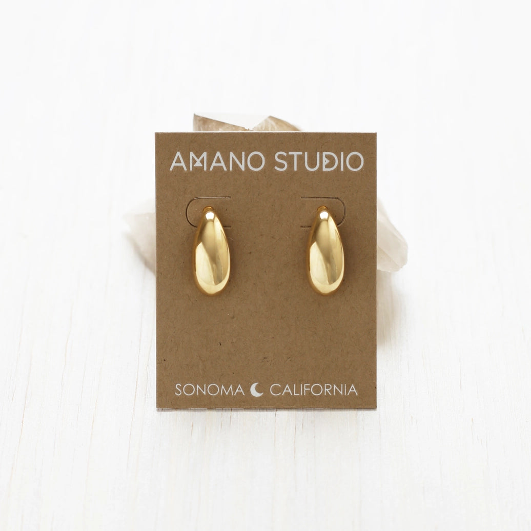 Raindrop Stud Earrings