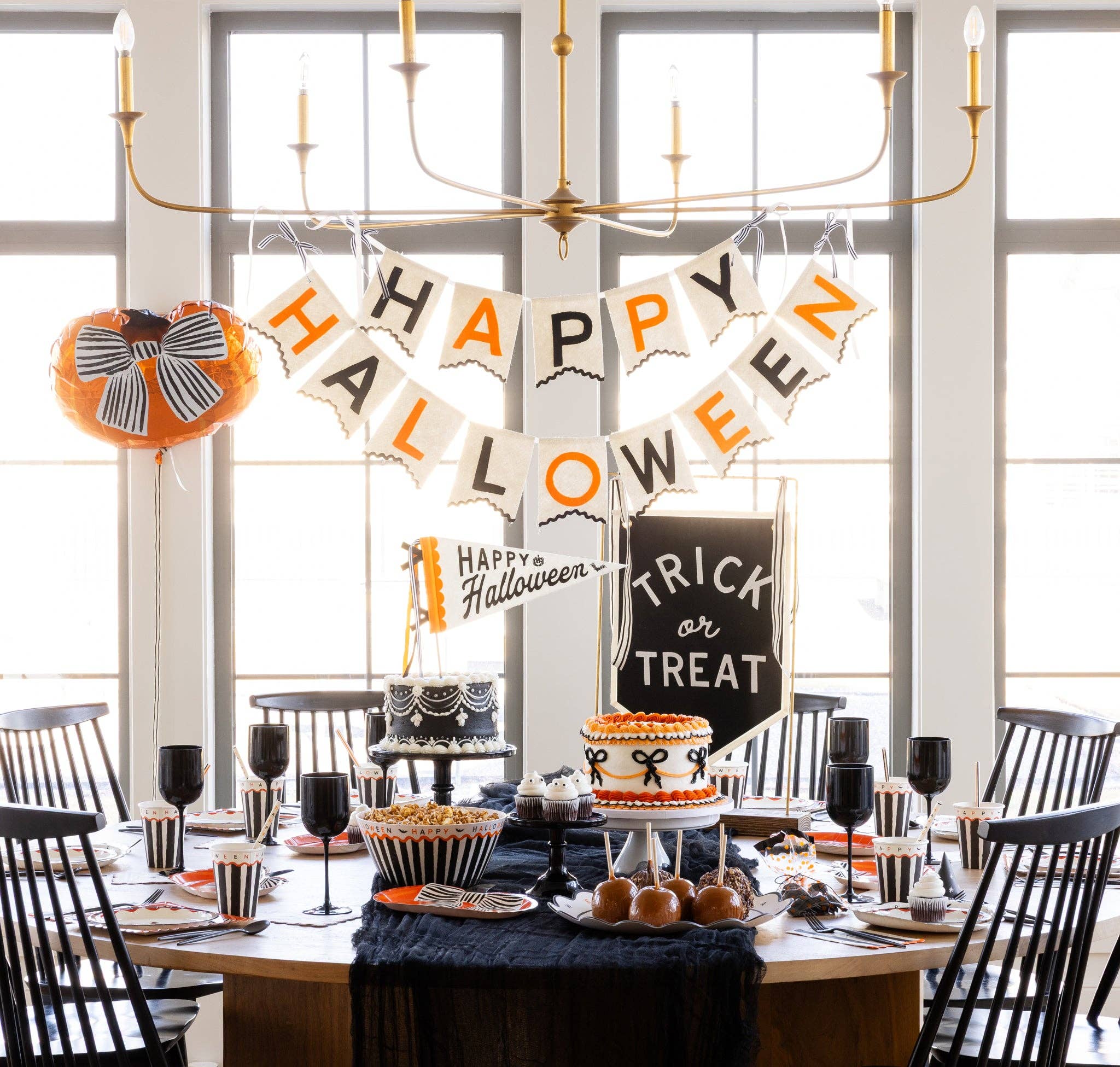 Felt Happy Halloween Banner