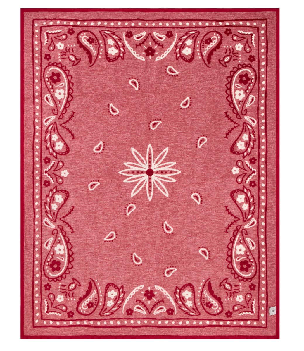 Vintage Bandana Blanket