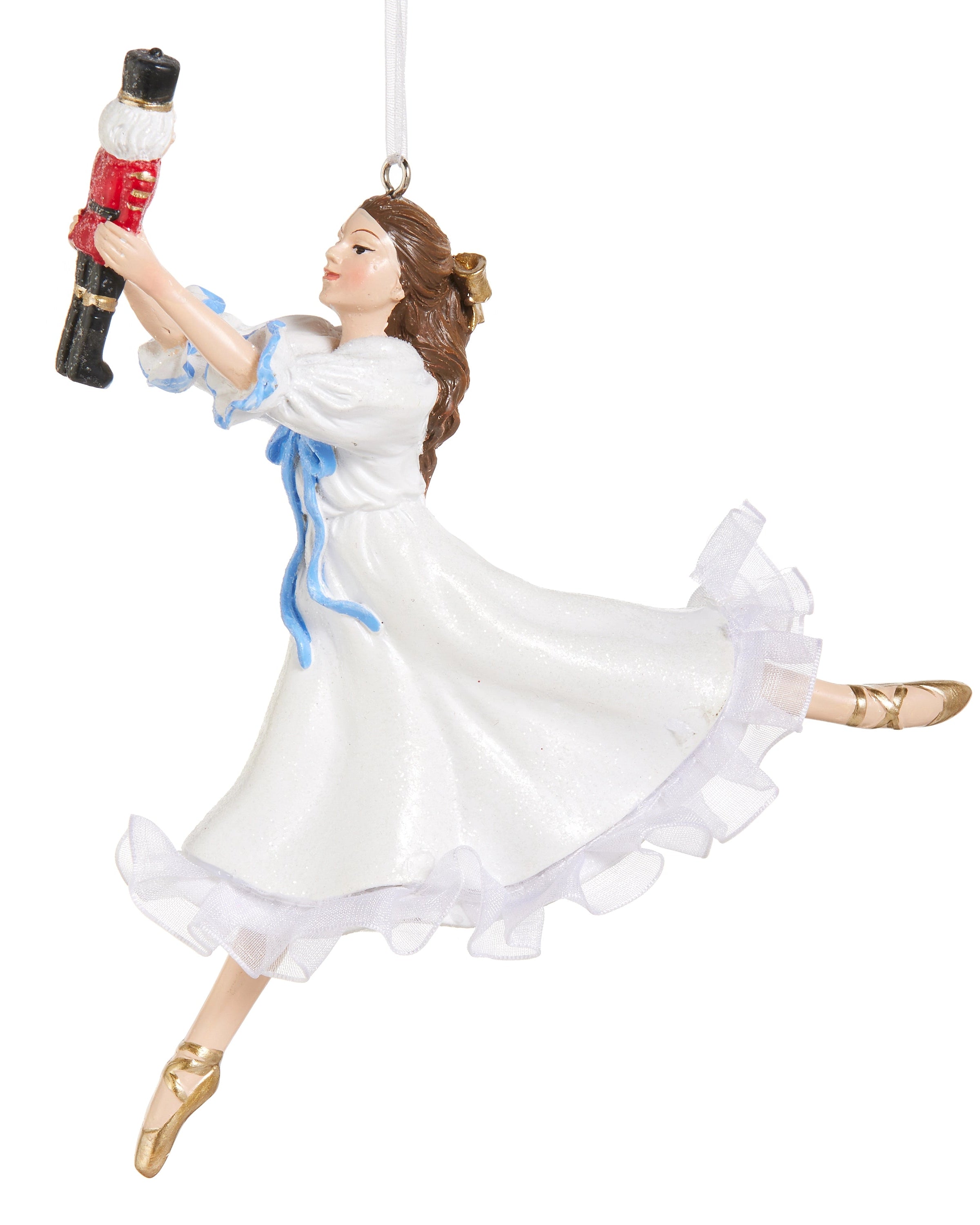 Clara with Nutcracker Ornament