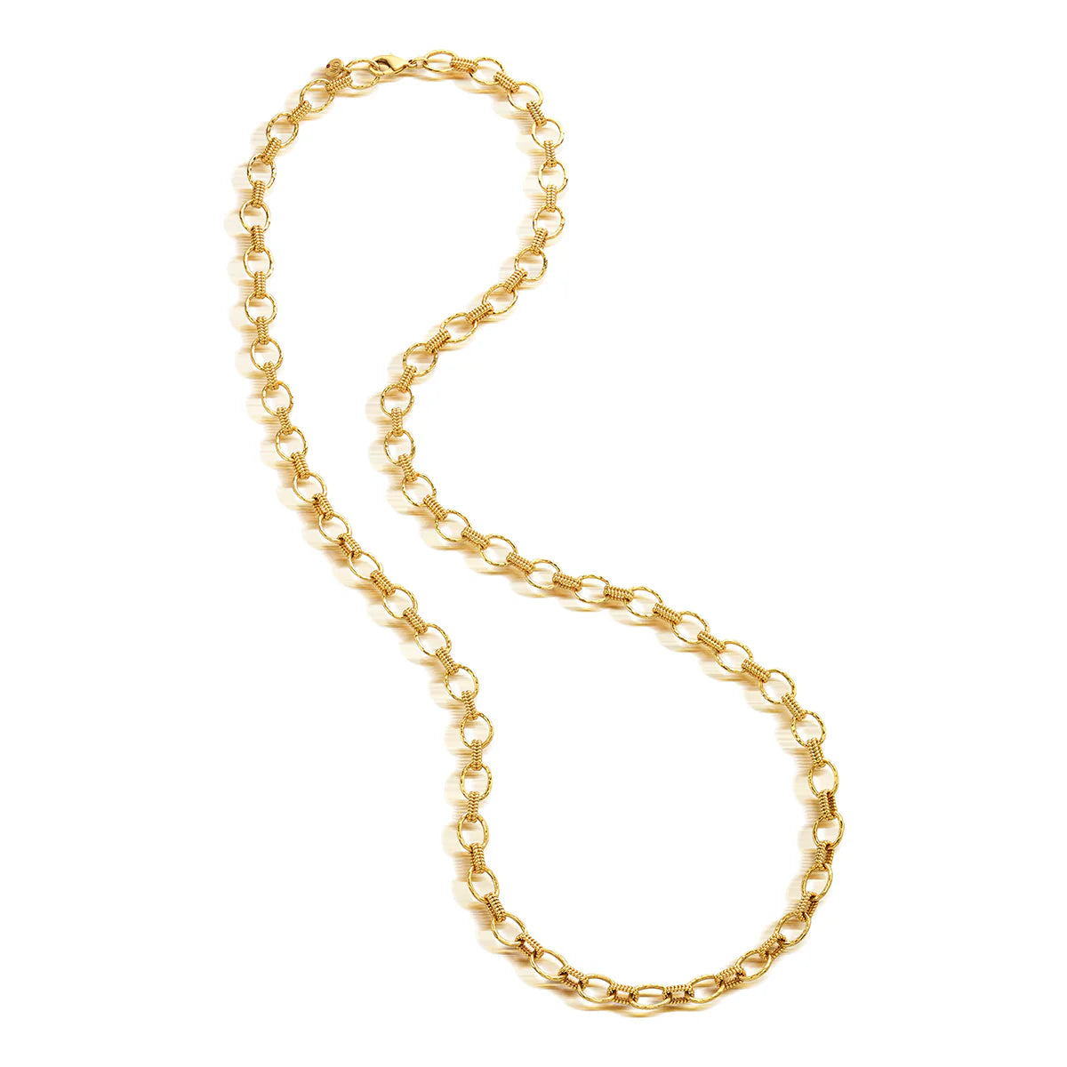 Cleopatra Gold Small Link Necklace