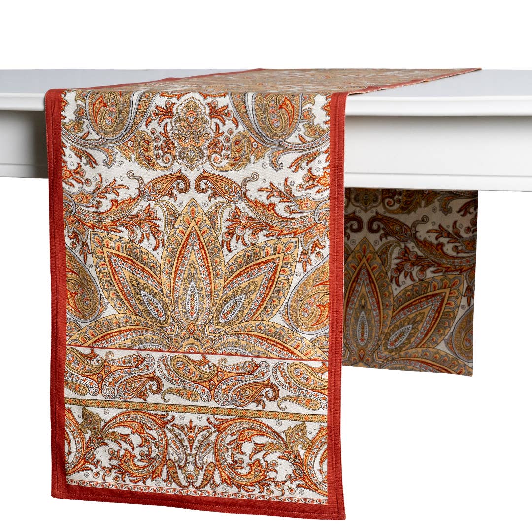 Kashmir Paisley Table Runner