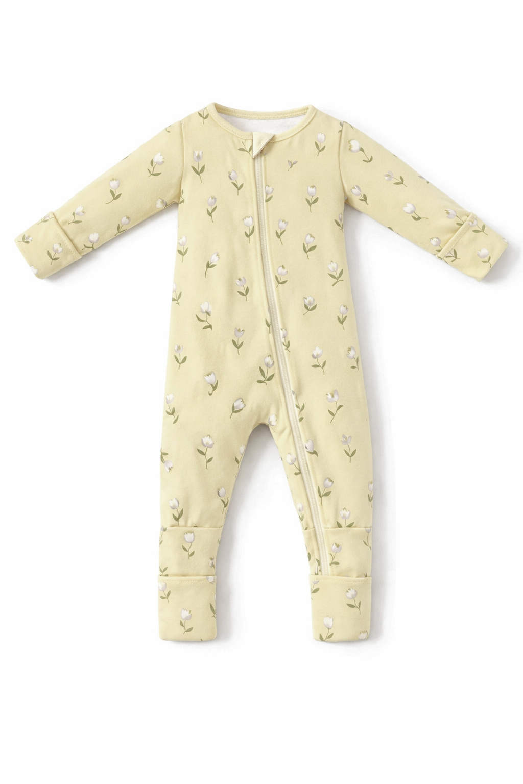 Buttercup Tulips Zip Pajamas