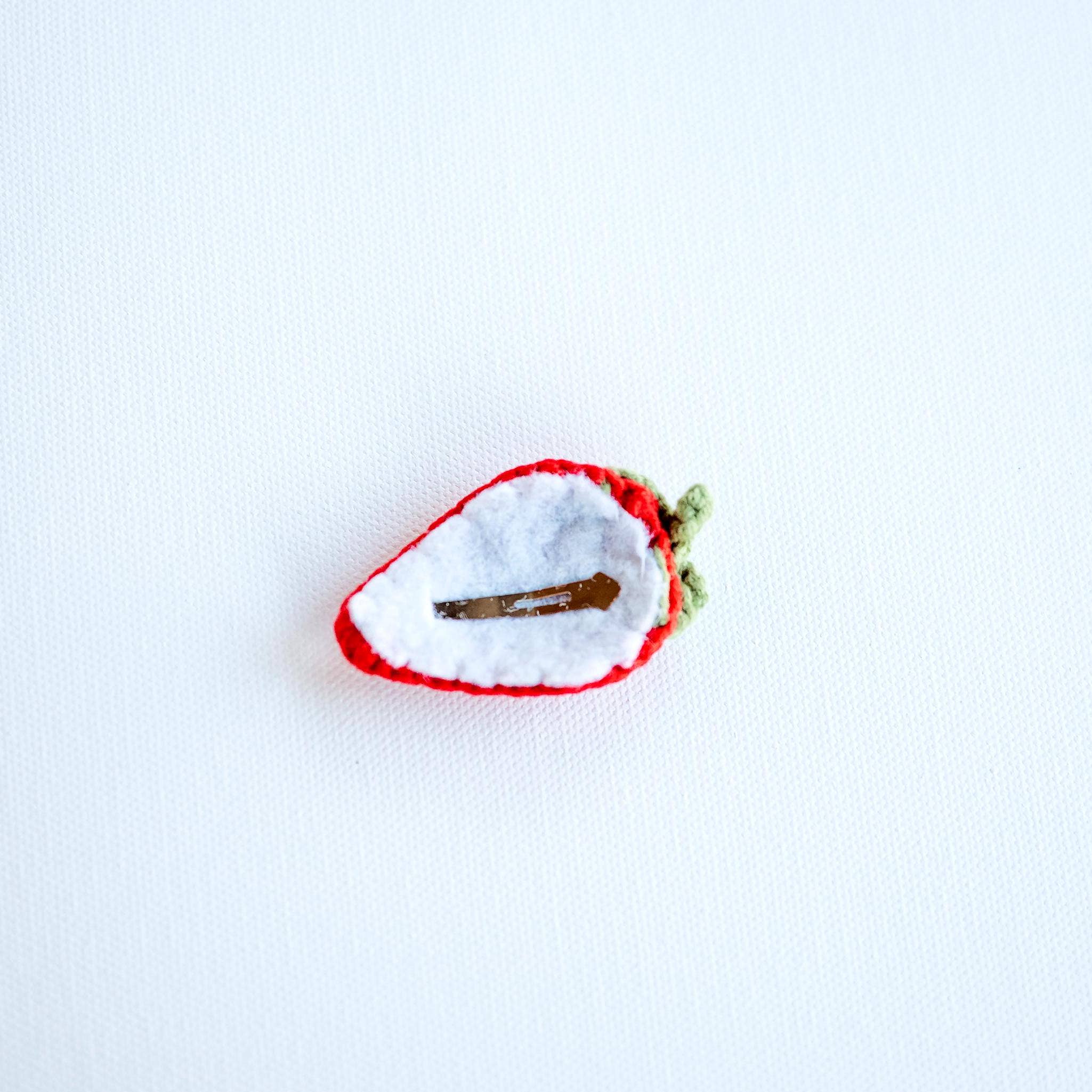 Strawberry Hair Clips