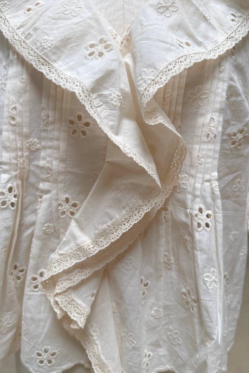 Vivian Ruffle Blouse
