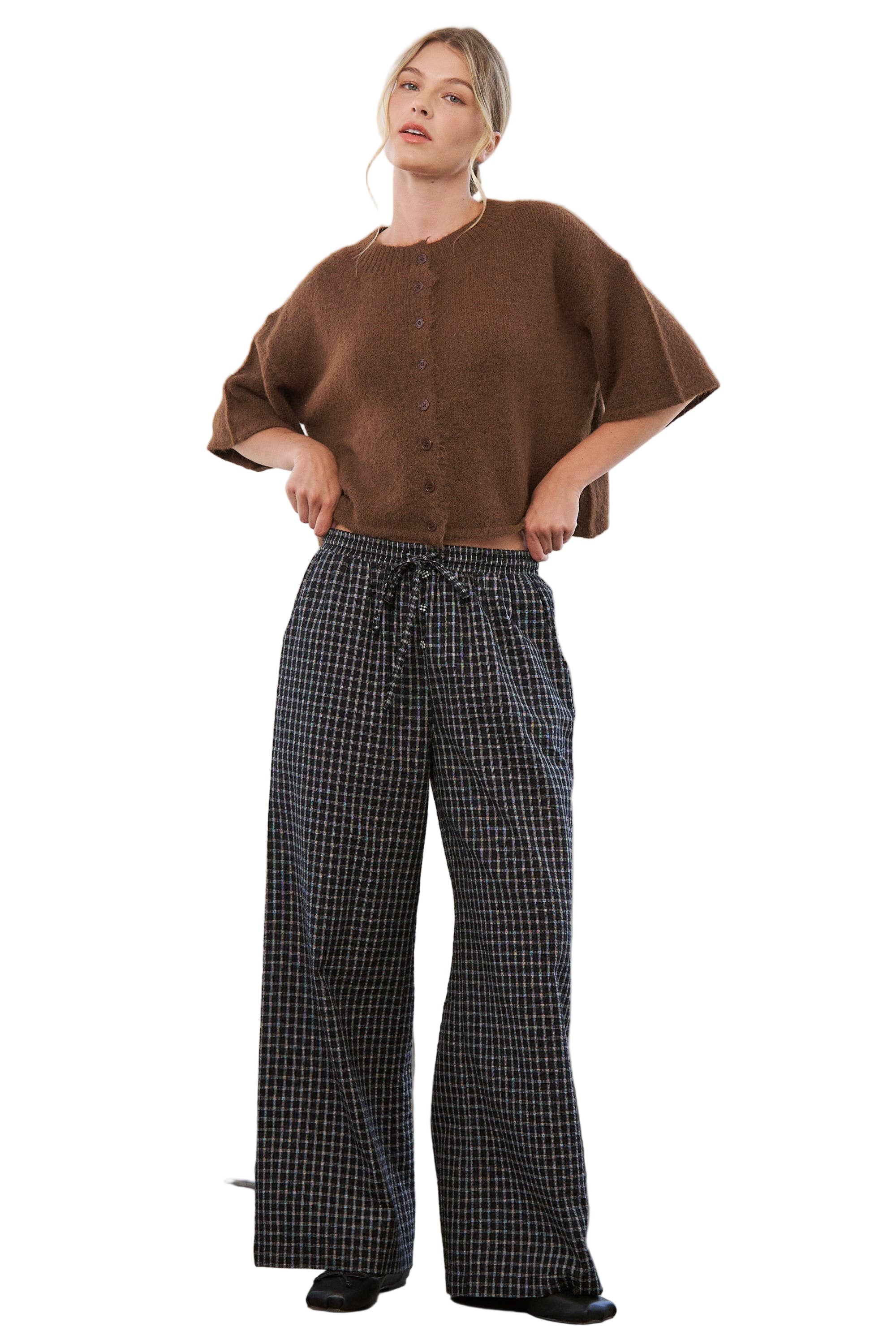 Brown Lou Sweater Top