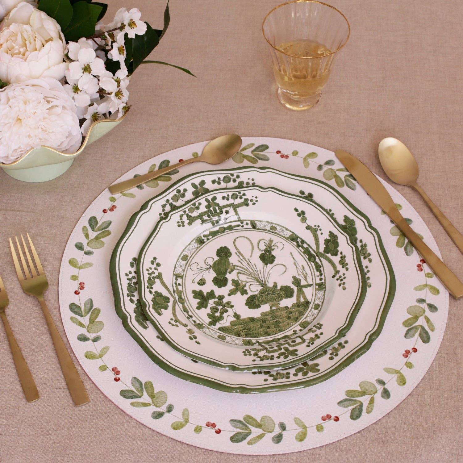 Faenza Green Salad Plate