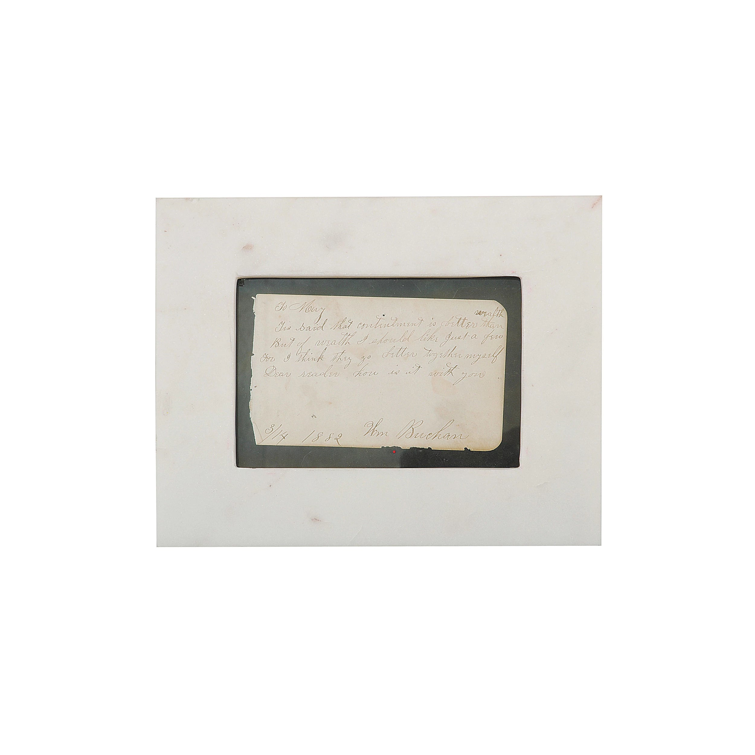 Marble Photo Frame