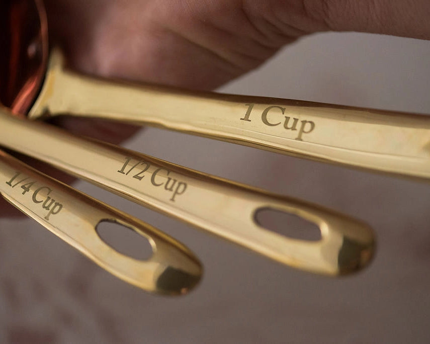 Copper Measuring Scoops