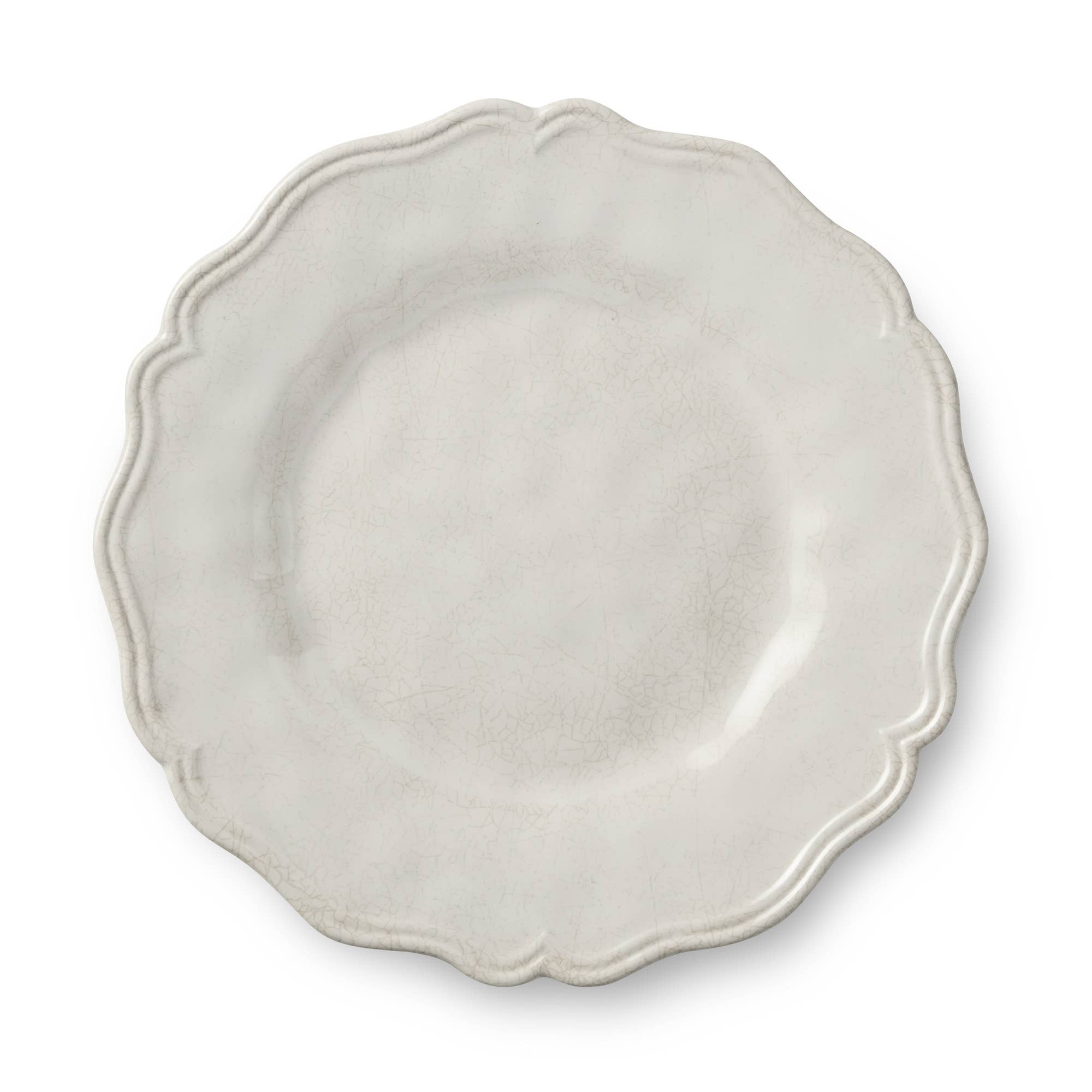 Isabella Cream Melamine Salad Plate