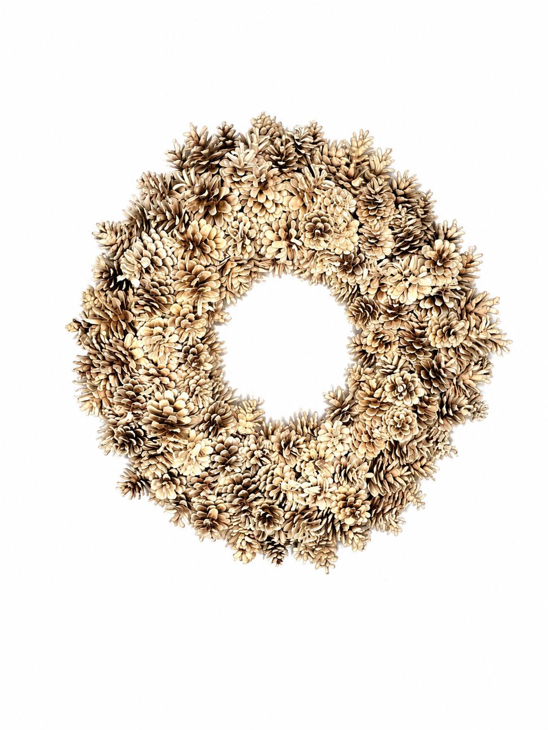 Haven Natural Pine Cone Wreath