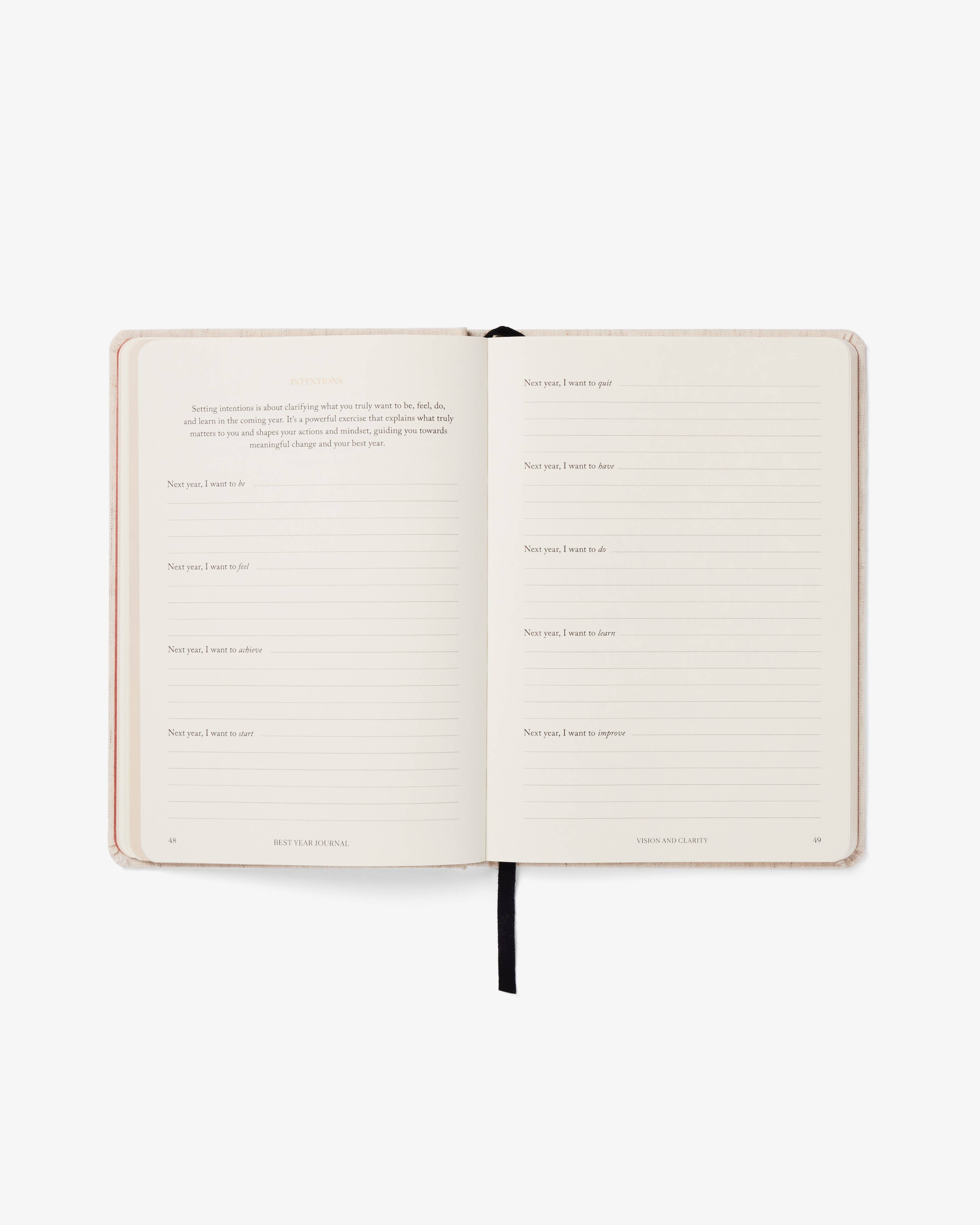 Best Year Journal Oat