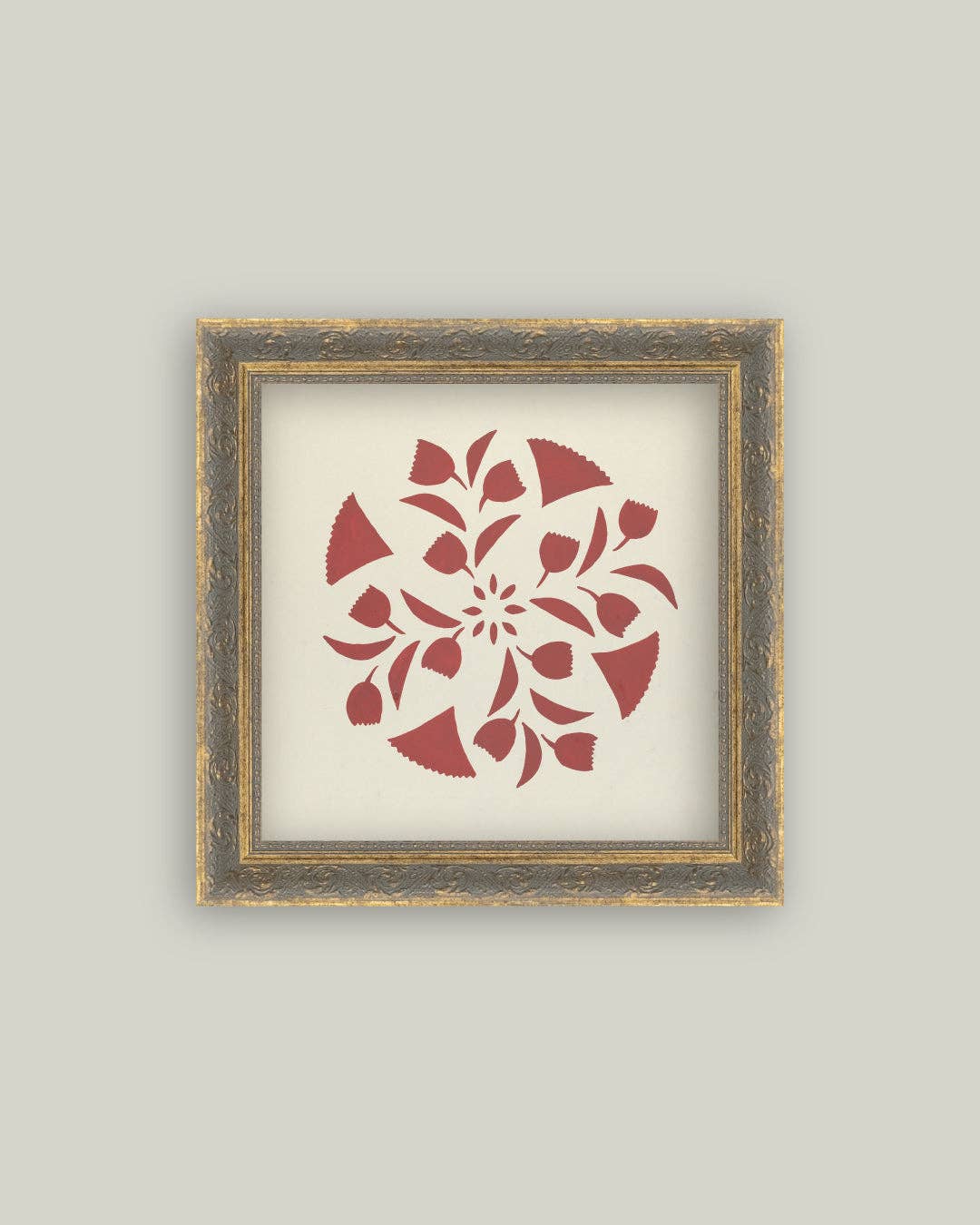 Red Stencil