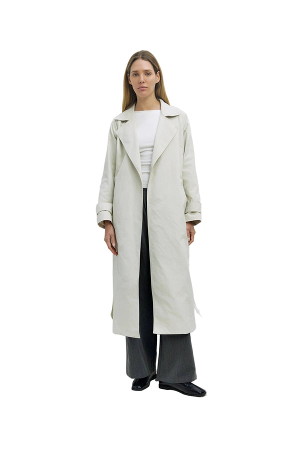 The Diane Coat | Brushed Twill Trench Coat