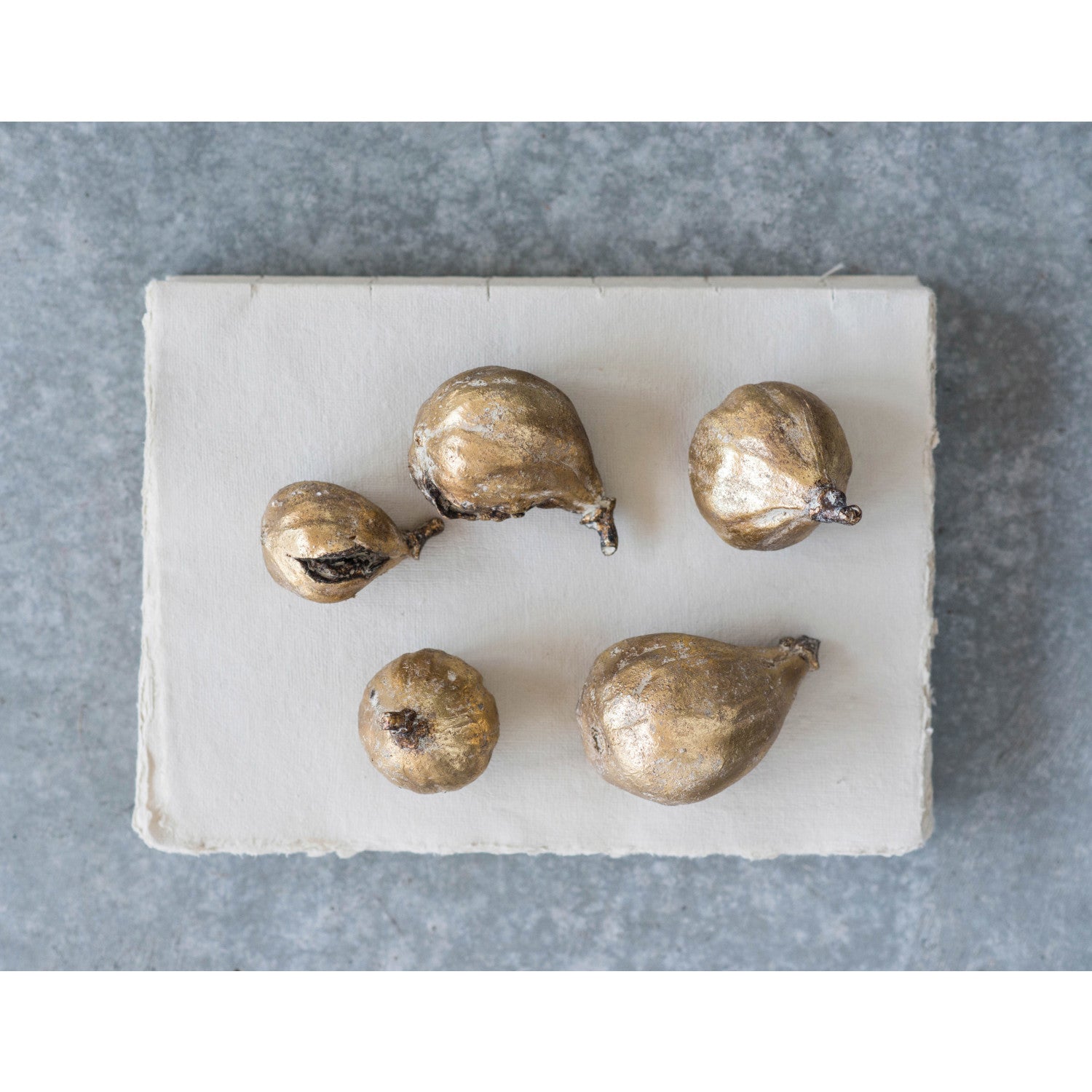 Antique Finish Fig Set