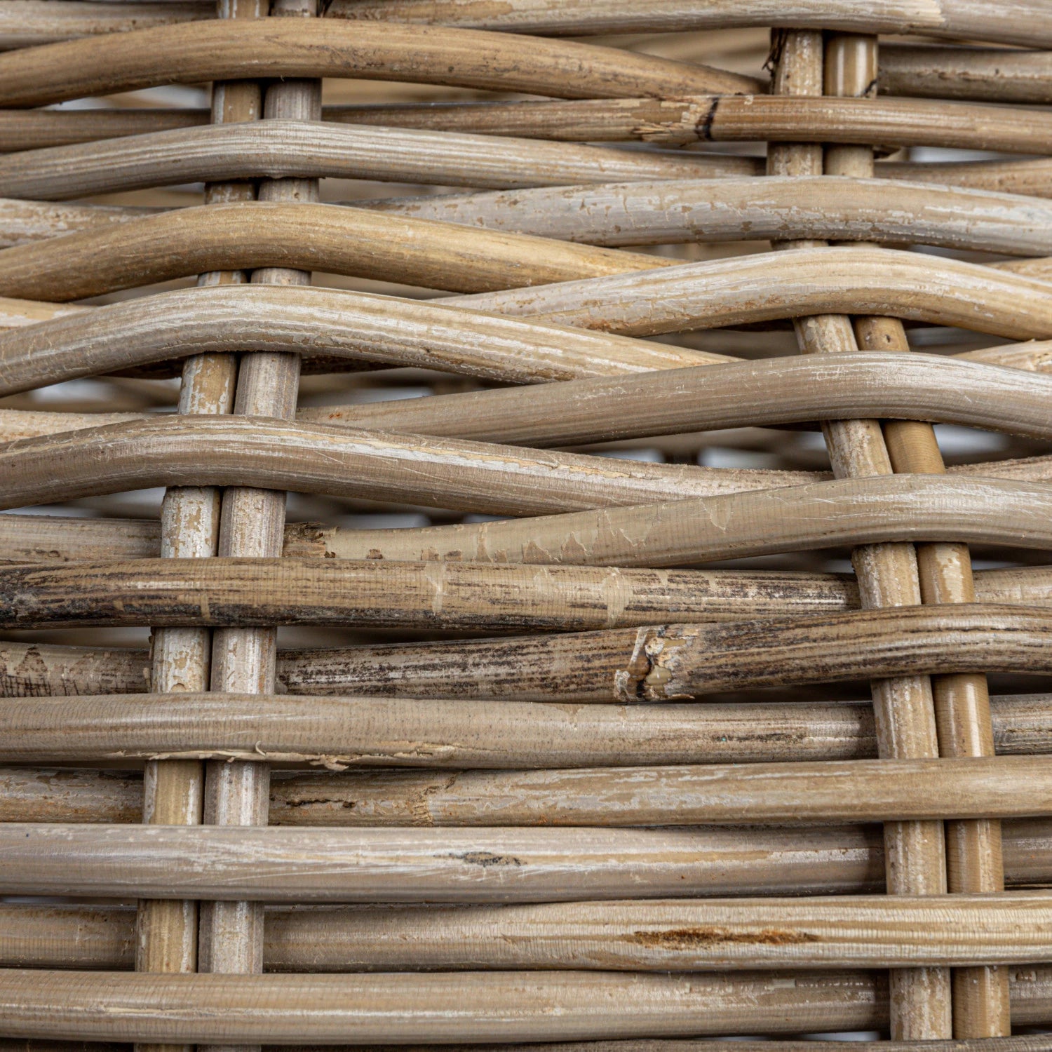 Hand-Woven Rattan Planter