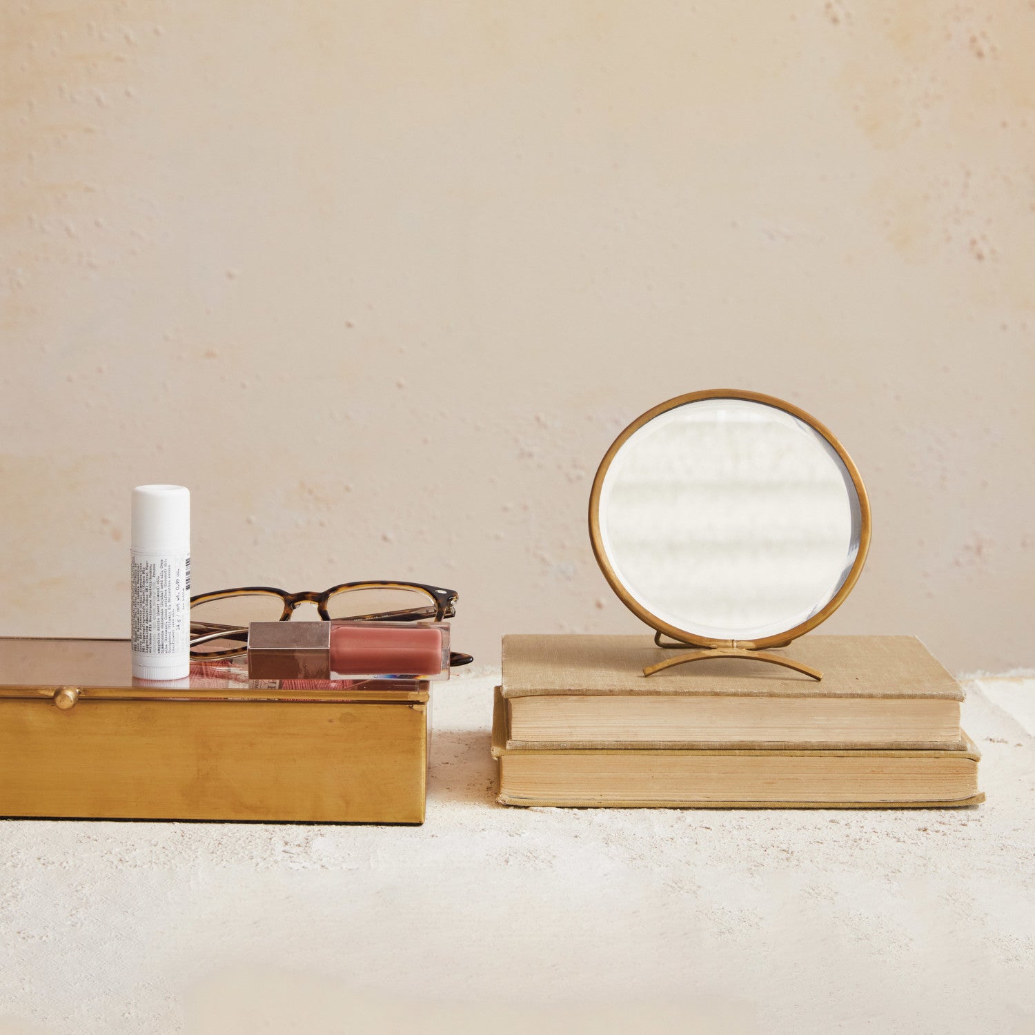 Heirloom Brass Mirror