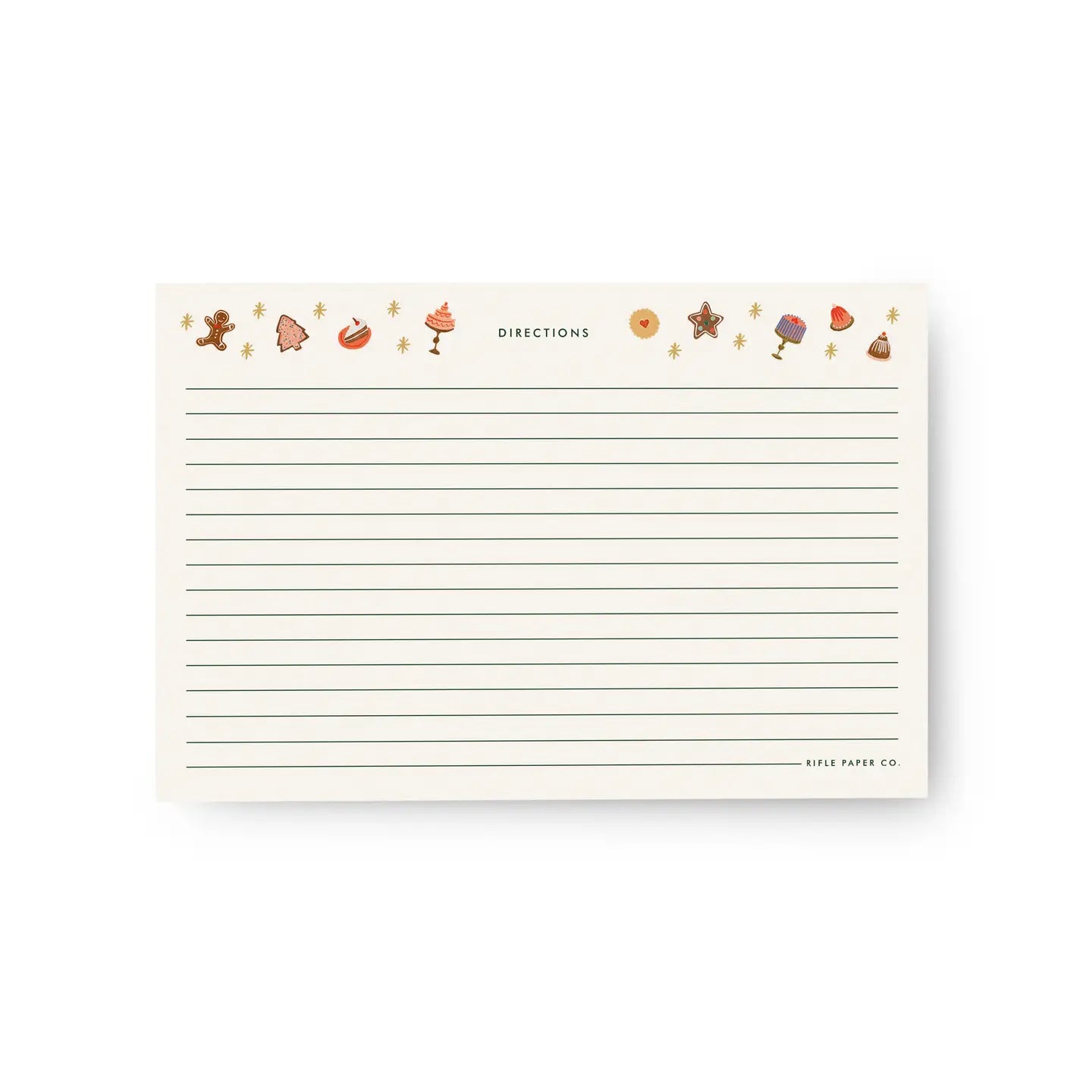 Pack of 12 Nutcracker Recipe Cards