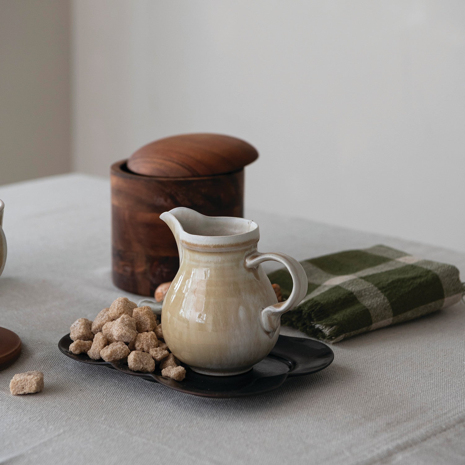 Stoneware Petite Creamer Pitcher