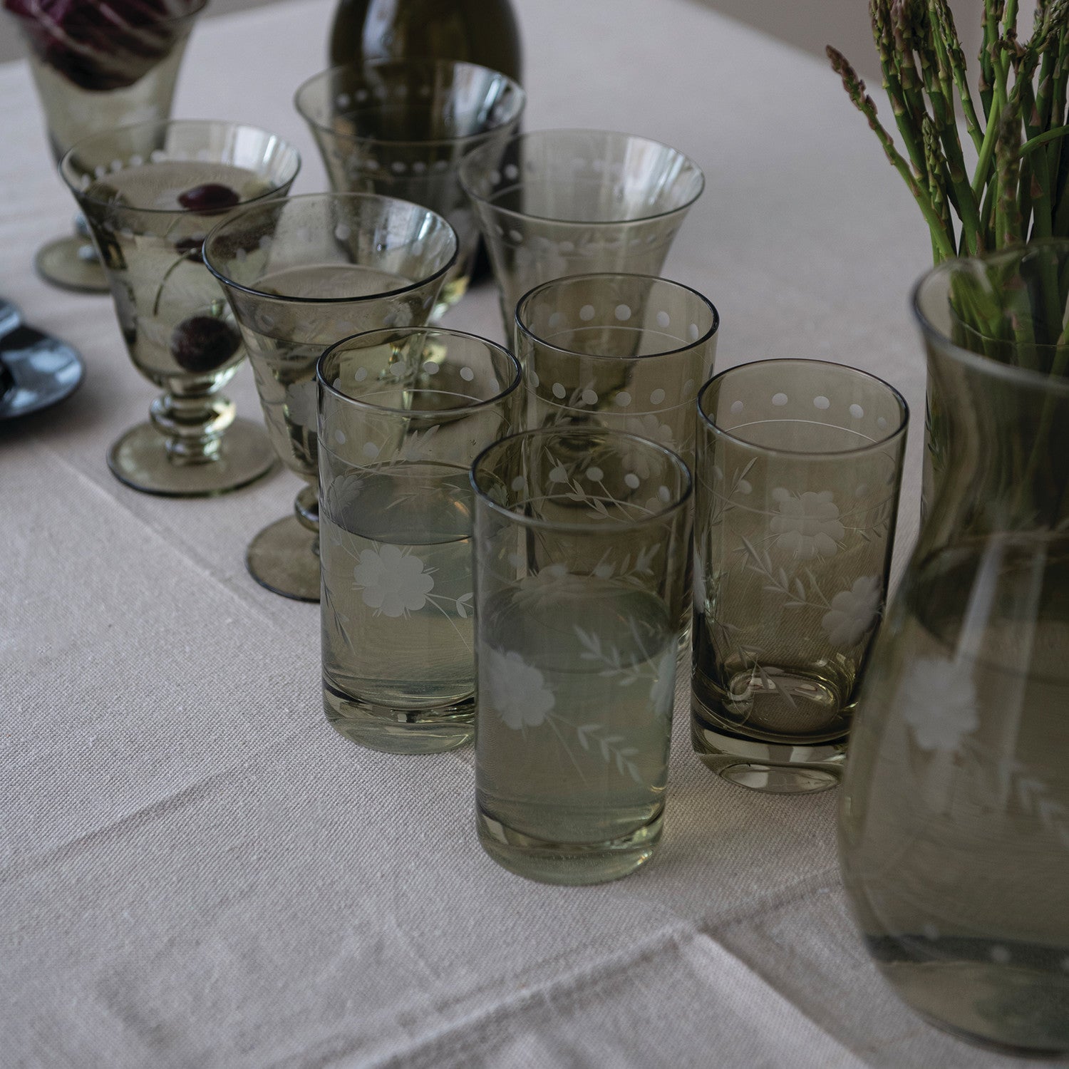 Heirloom Etched Pitcher