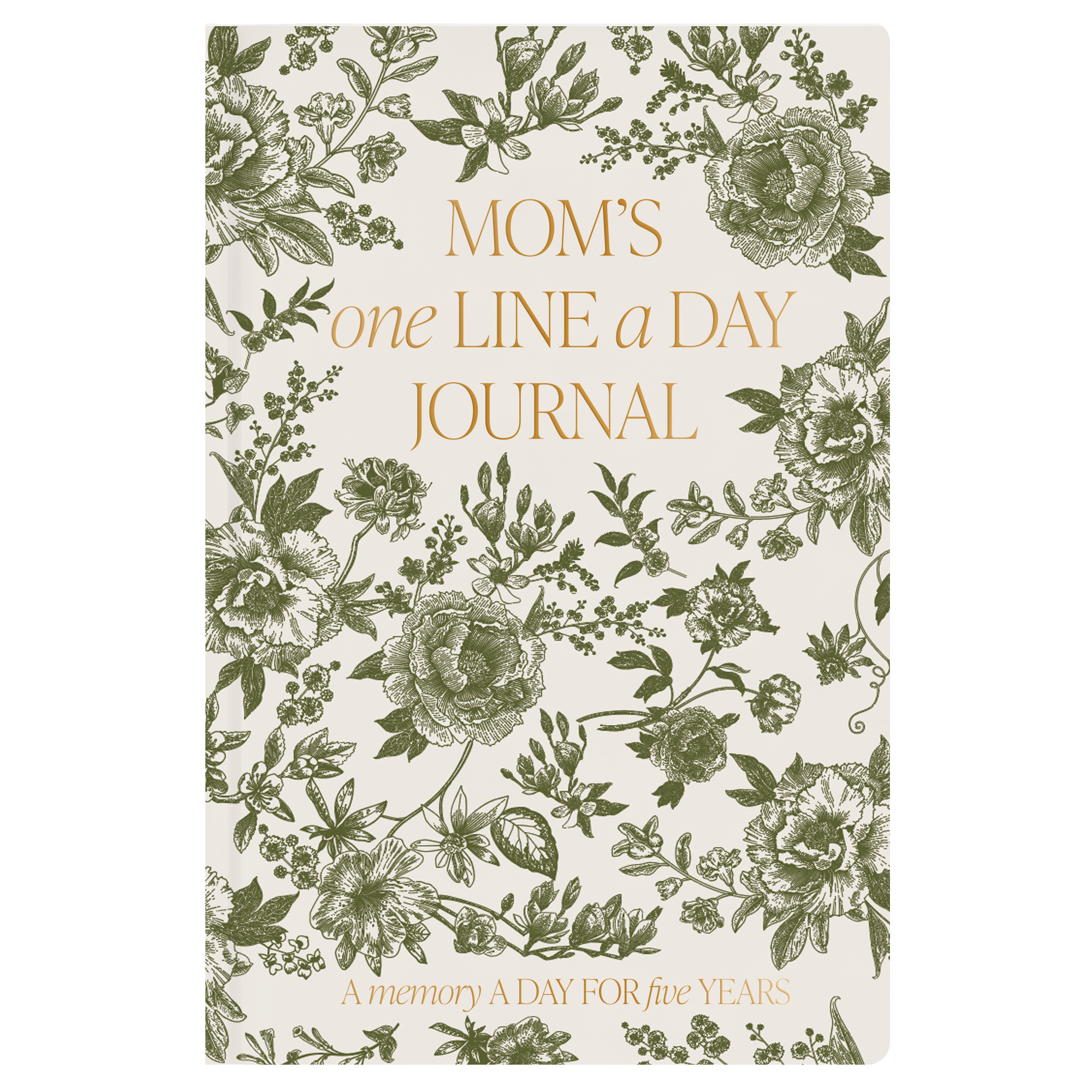 Mom's One Line A Day Leather Journal