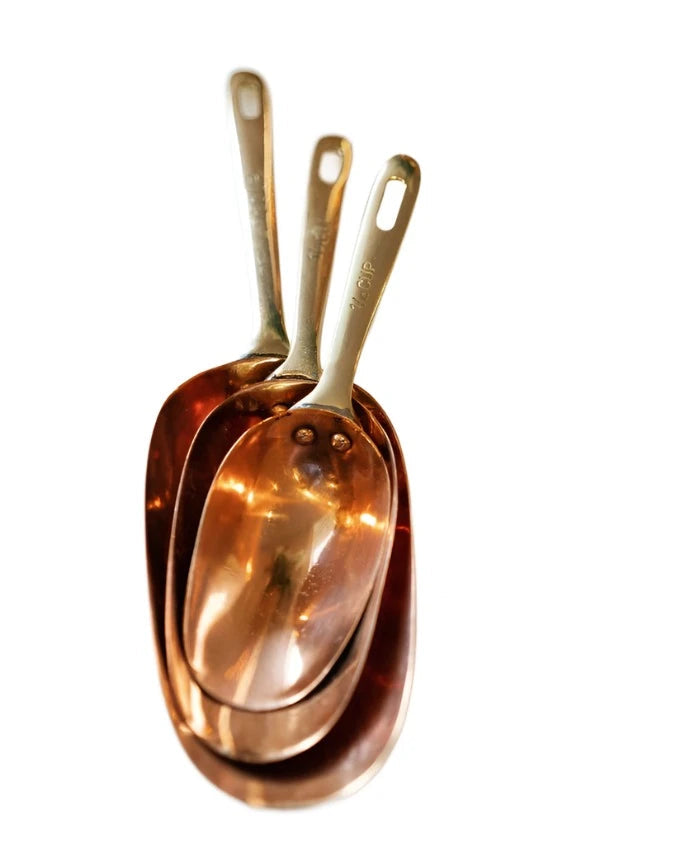 Copper Measuring Scoops