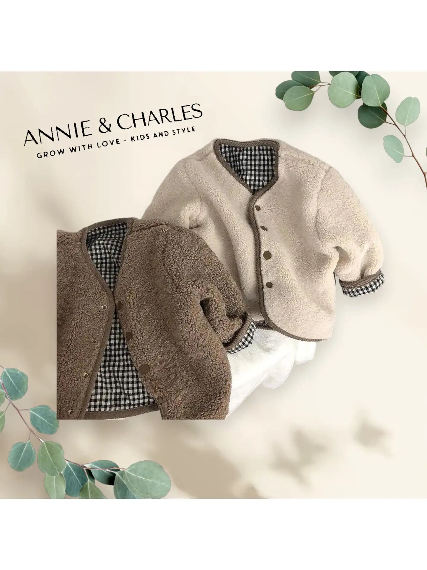 Annie & Charles® Fluffy Reversible Jacket