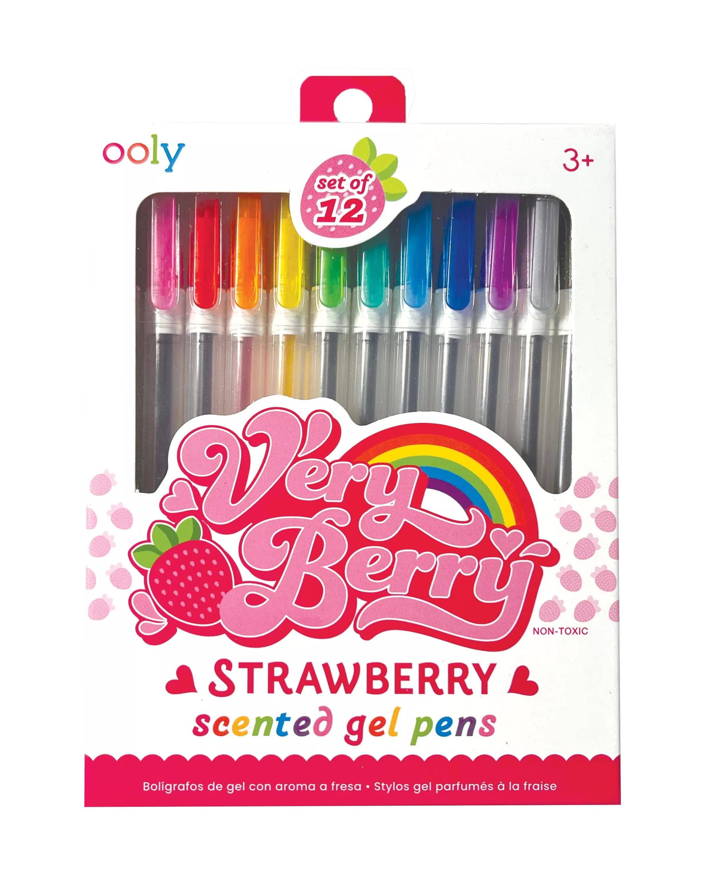 Very Berry Scented Gel Pens - Set of 12