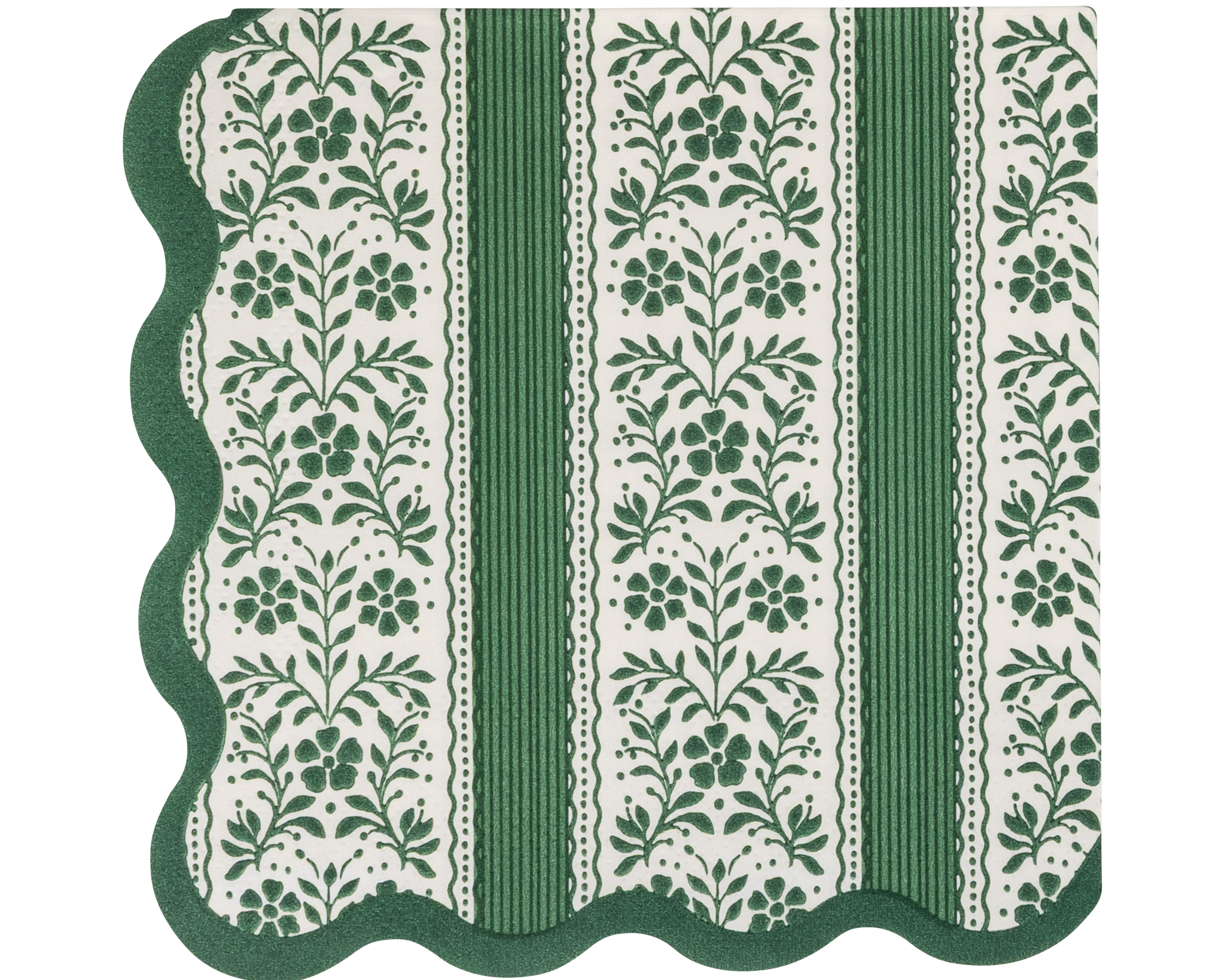 Christmas Floral Cocktail Napkin