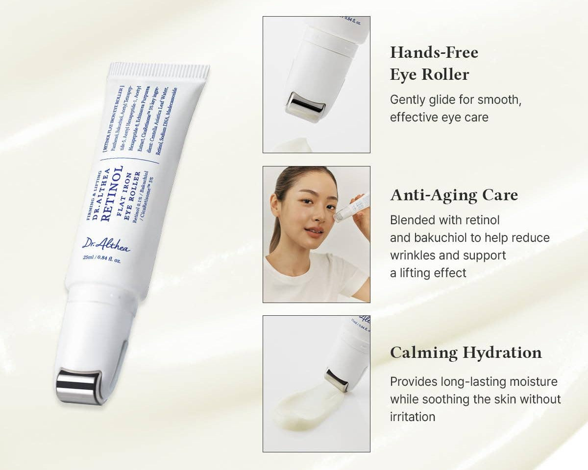 Retinol Flat Iron Eye Roller