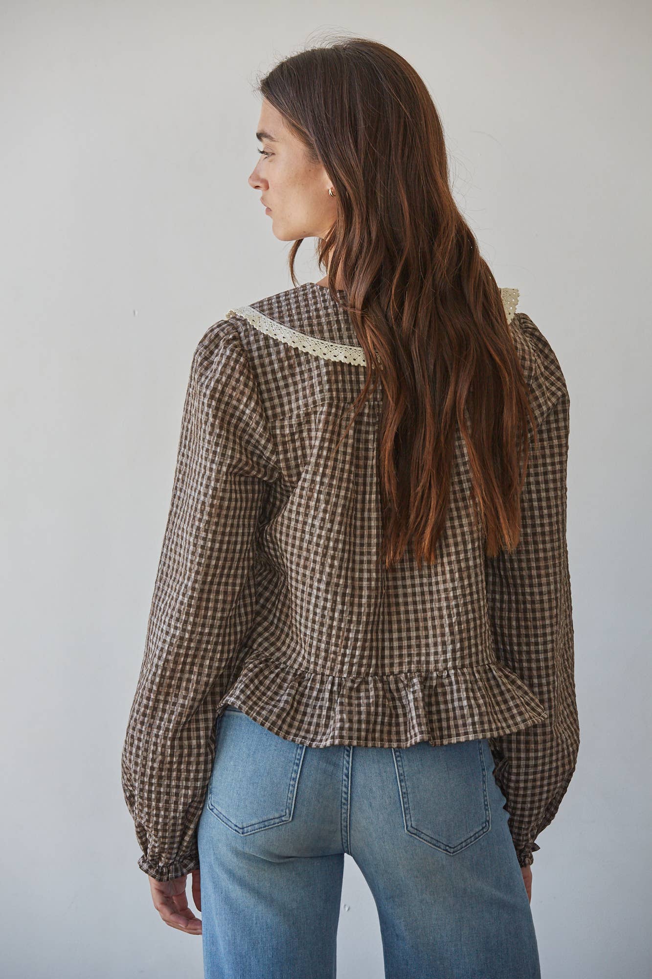 Birdie Gingham Top