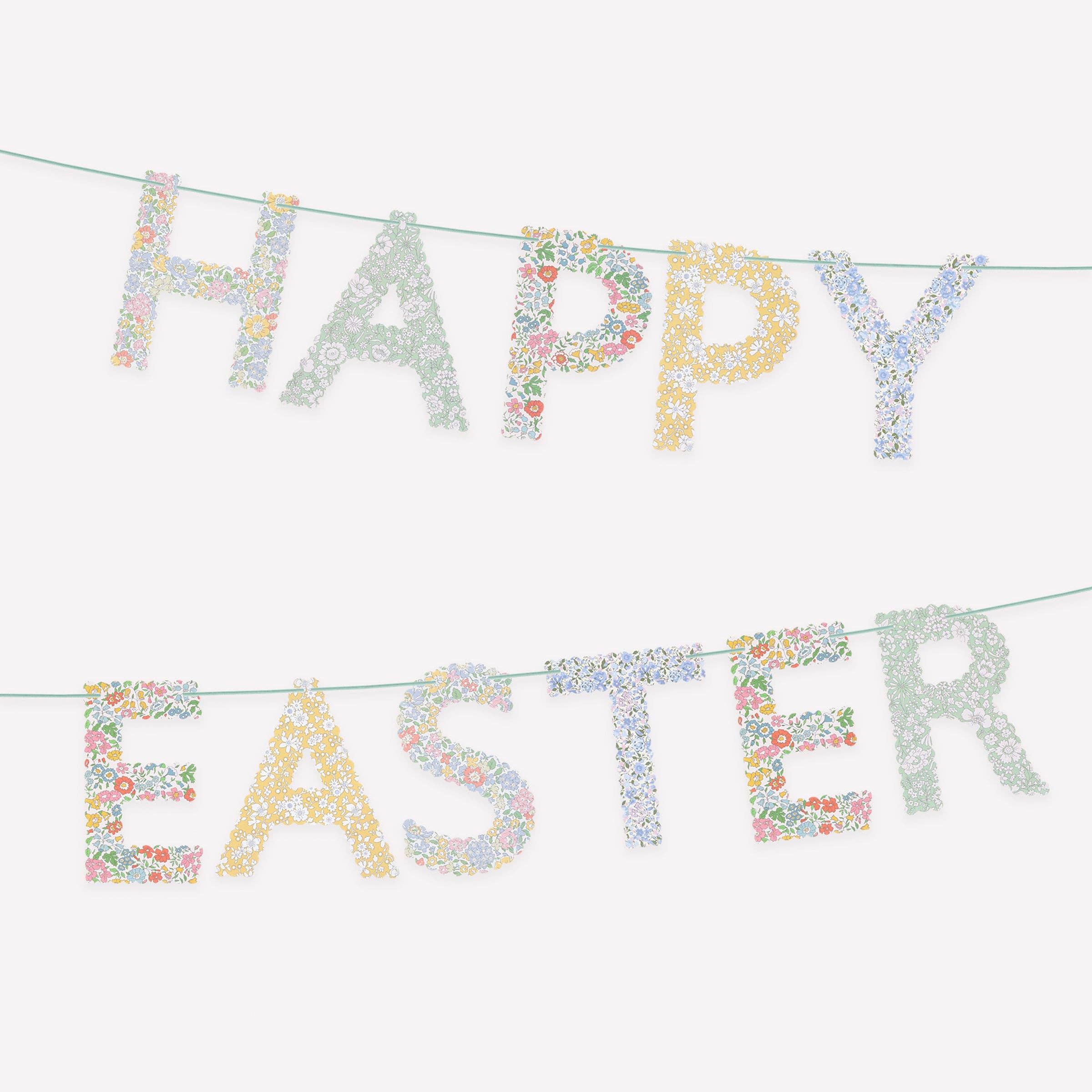Liberty Happy Easter Garland