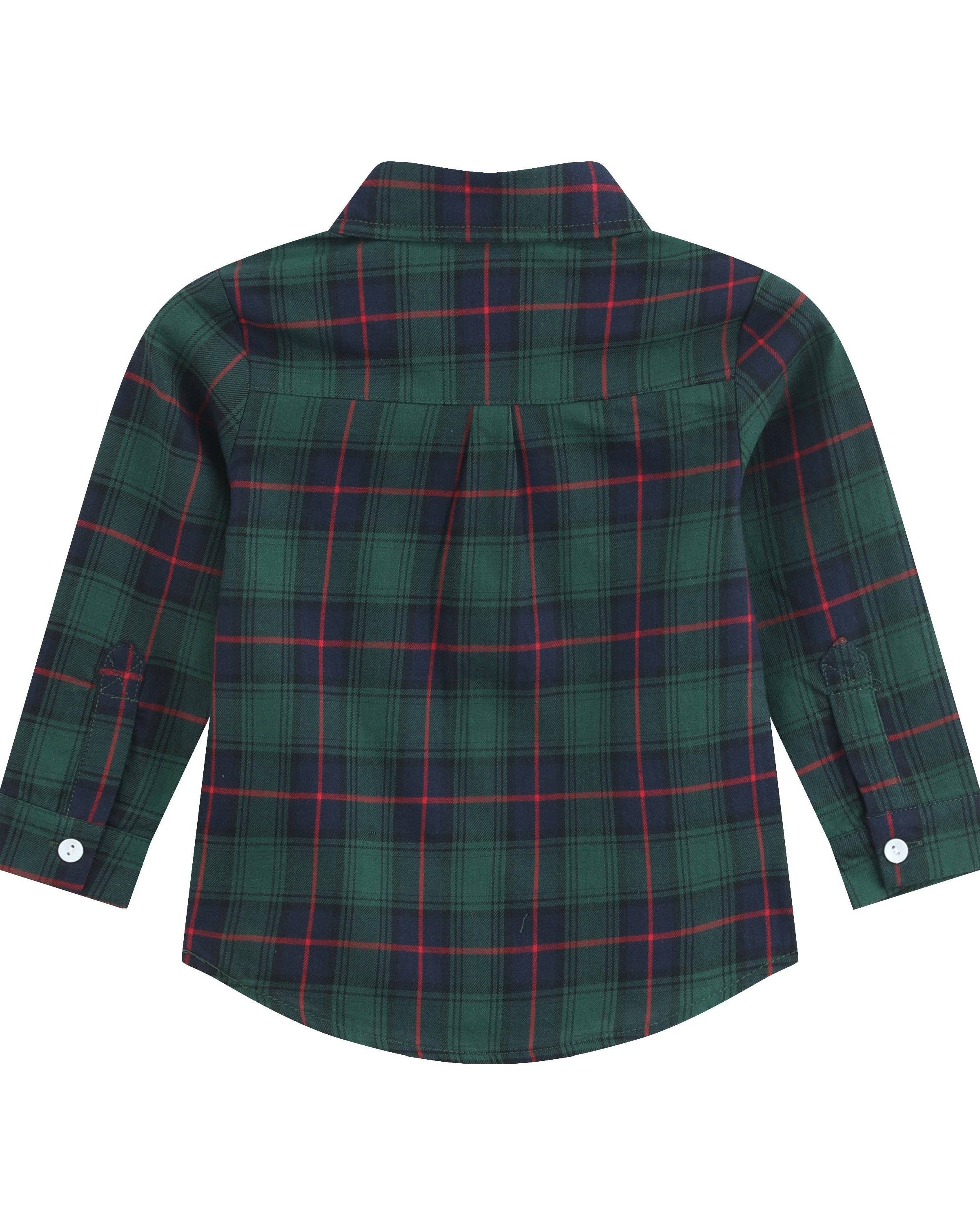 Green Plaid Shirt