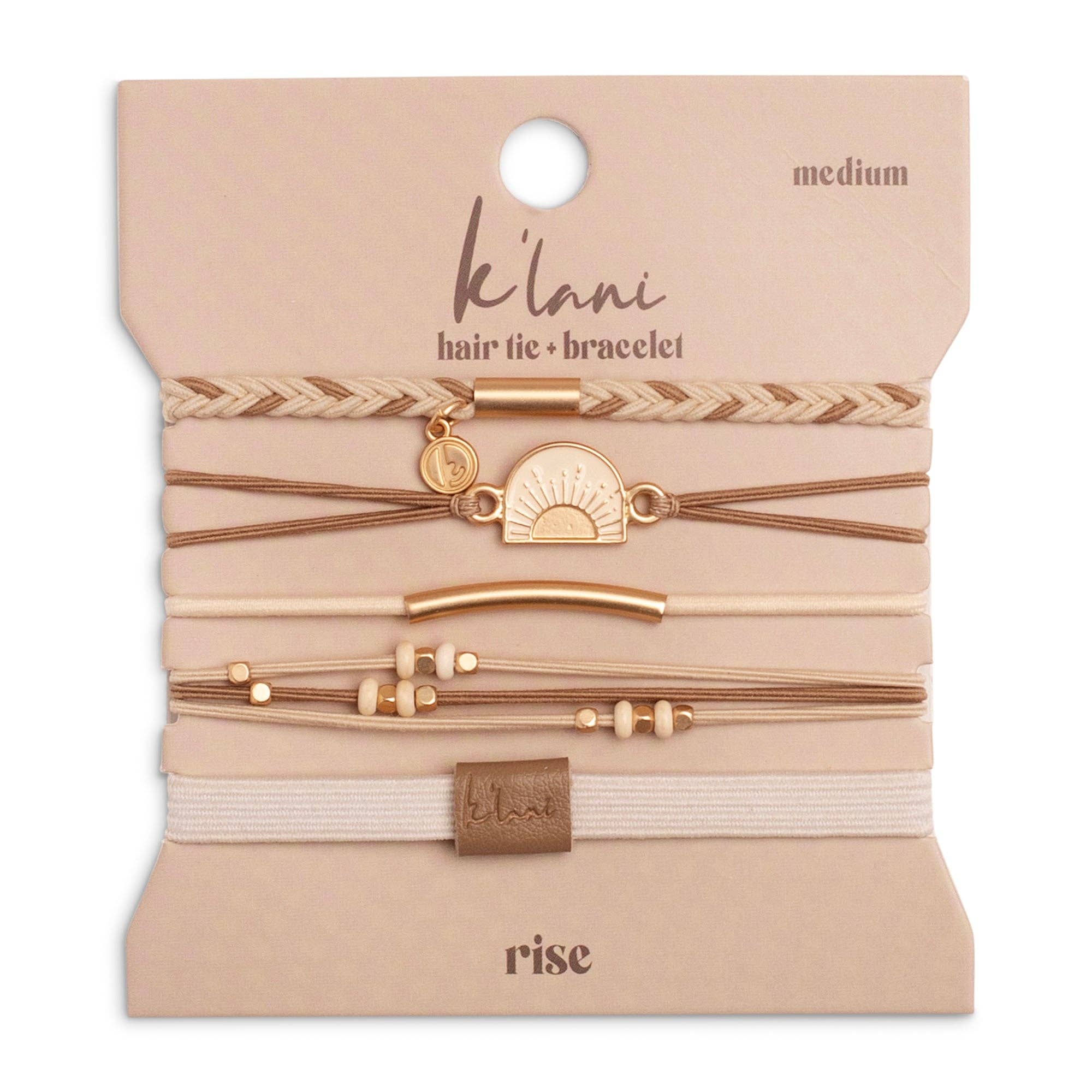 "Rise"  Hair Tie Bracelets