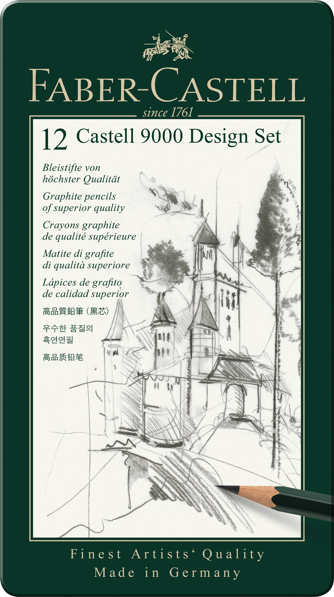 Castell Graphite Pencils Design Set