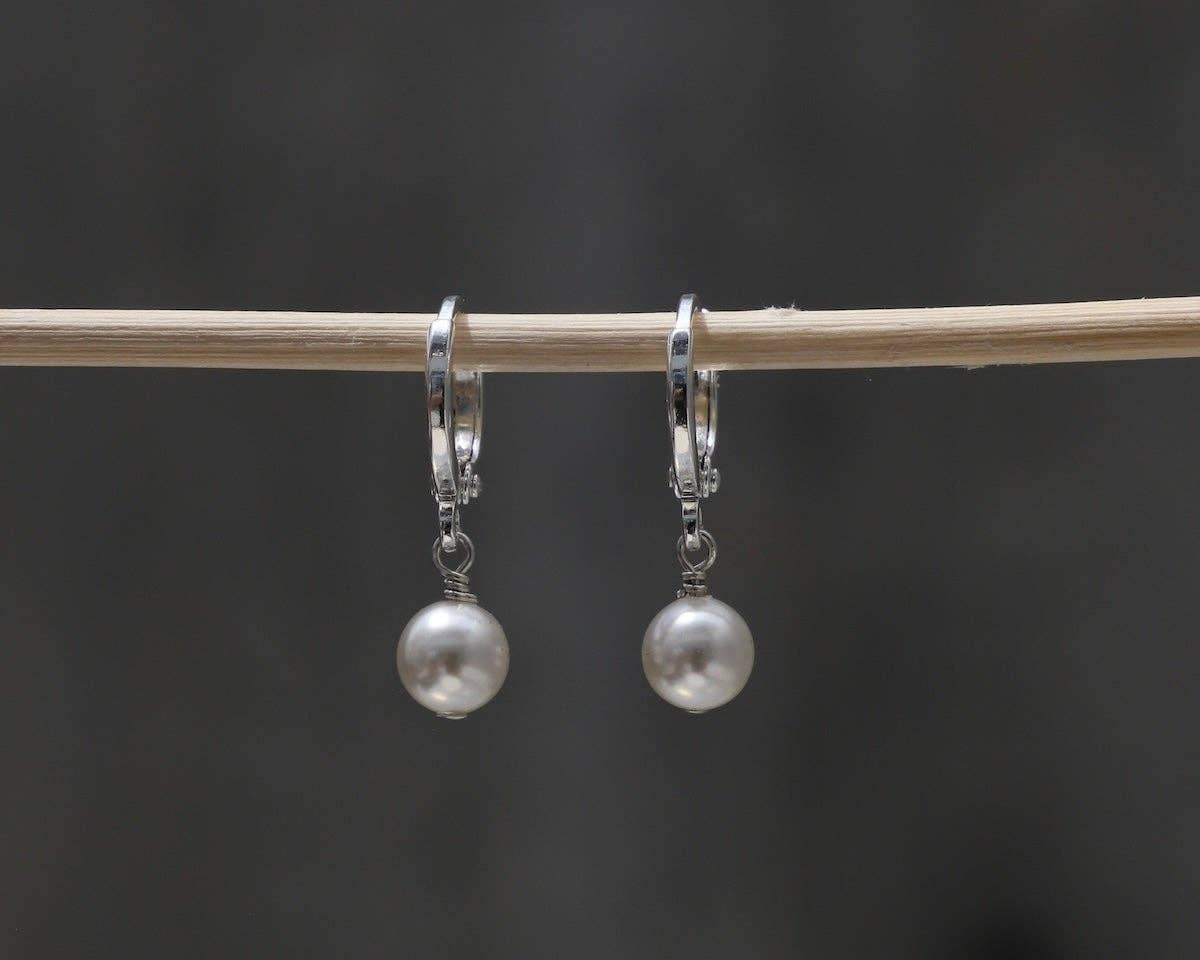 Mini Pearl Drop Earrings