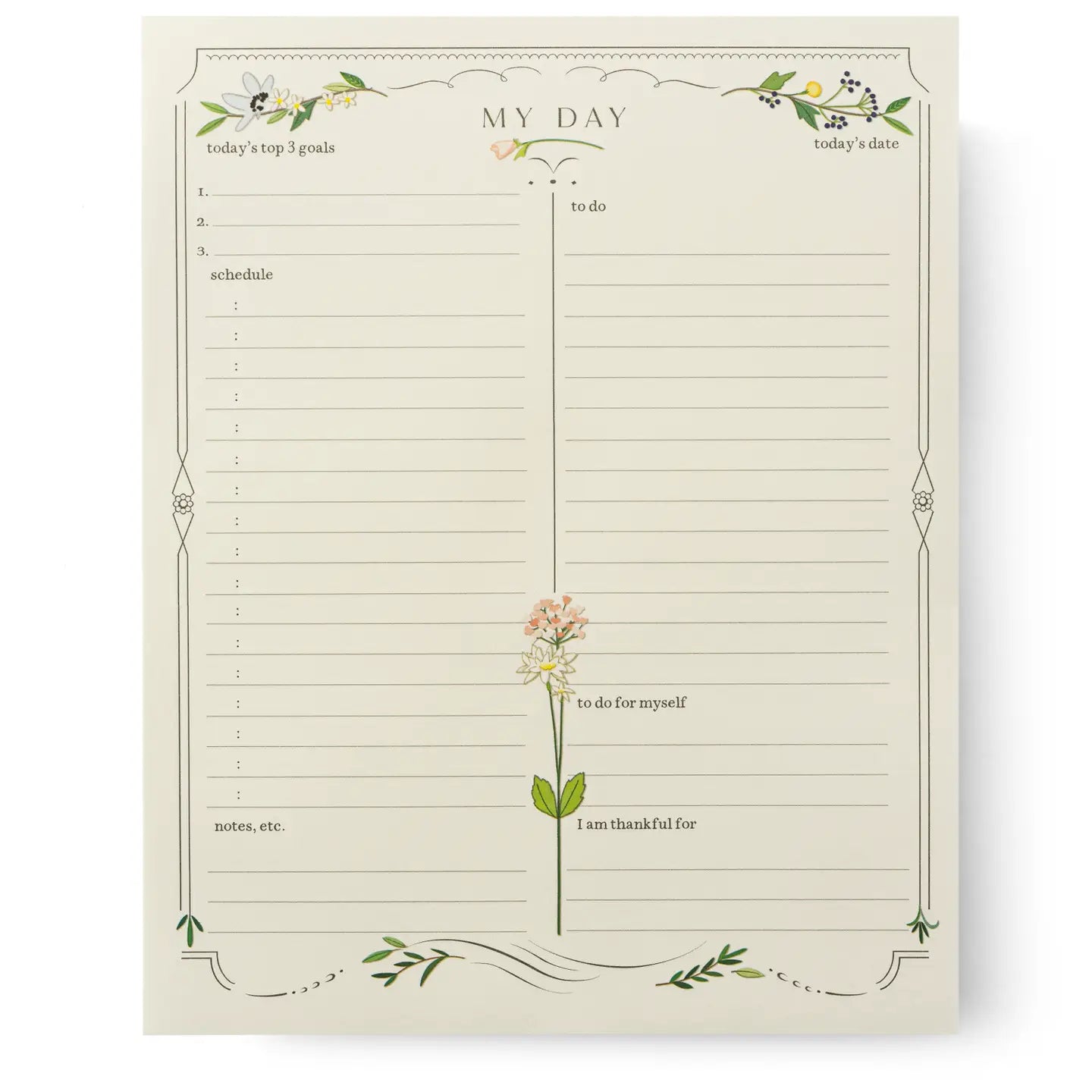 The Daily Agenda Pad