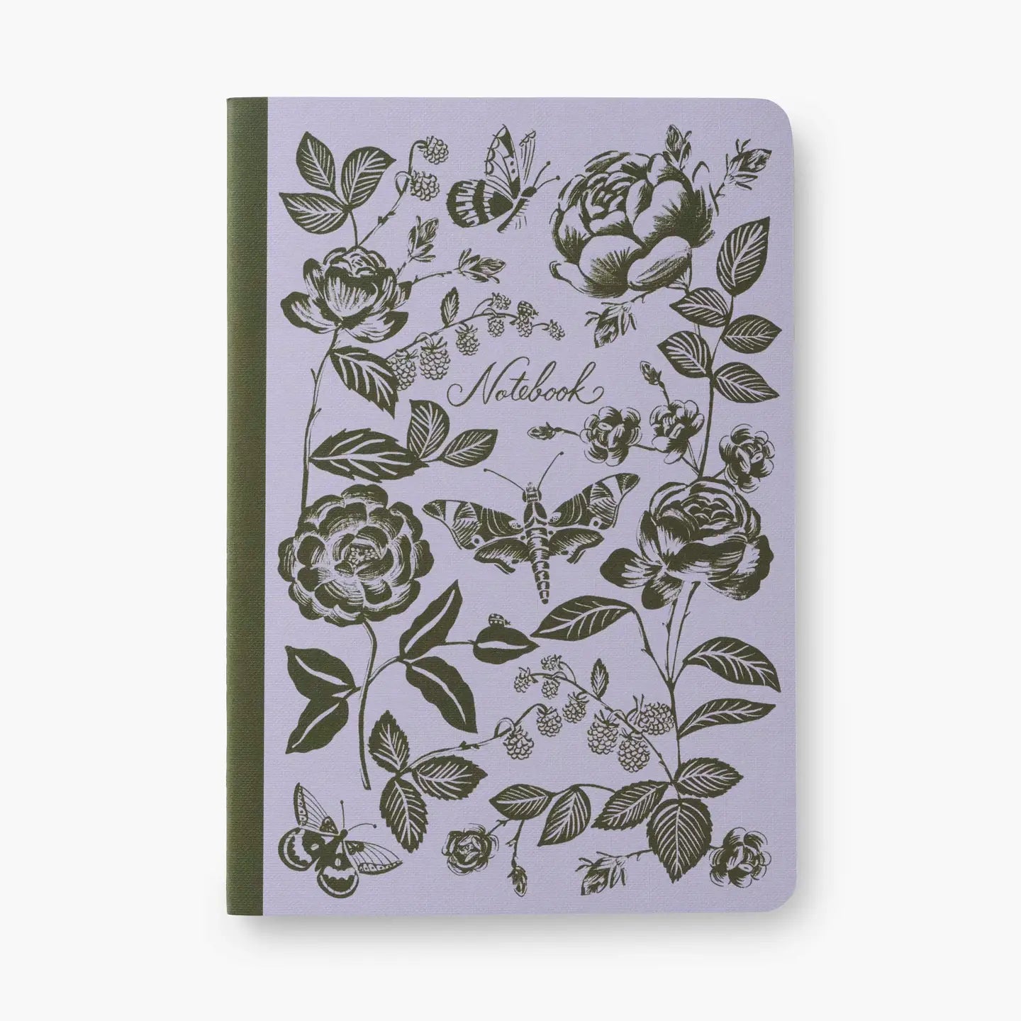 Assorted Set of 3 English Rose Notebooks