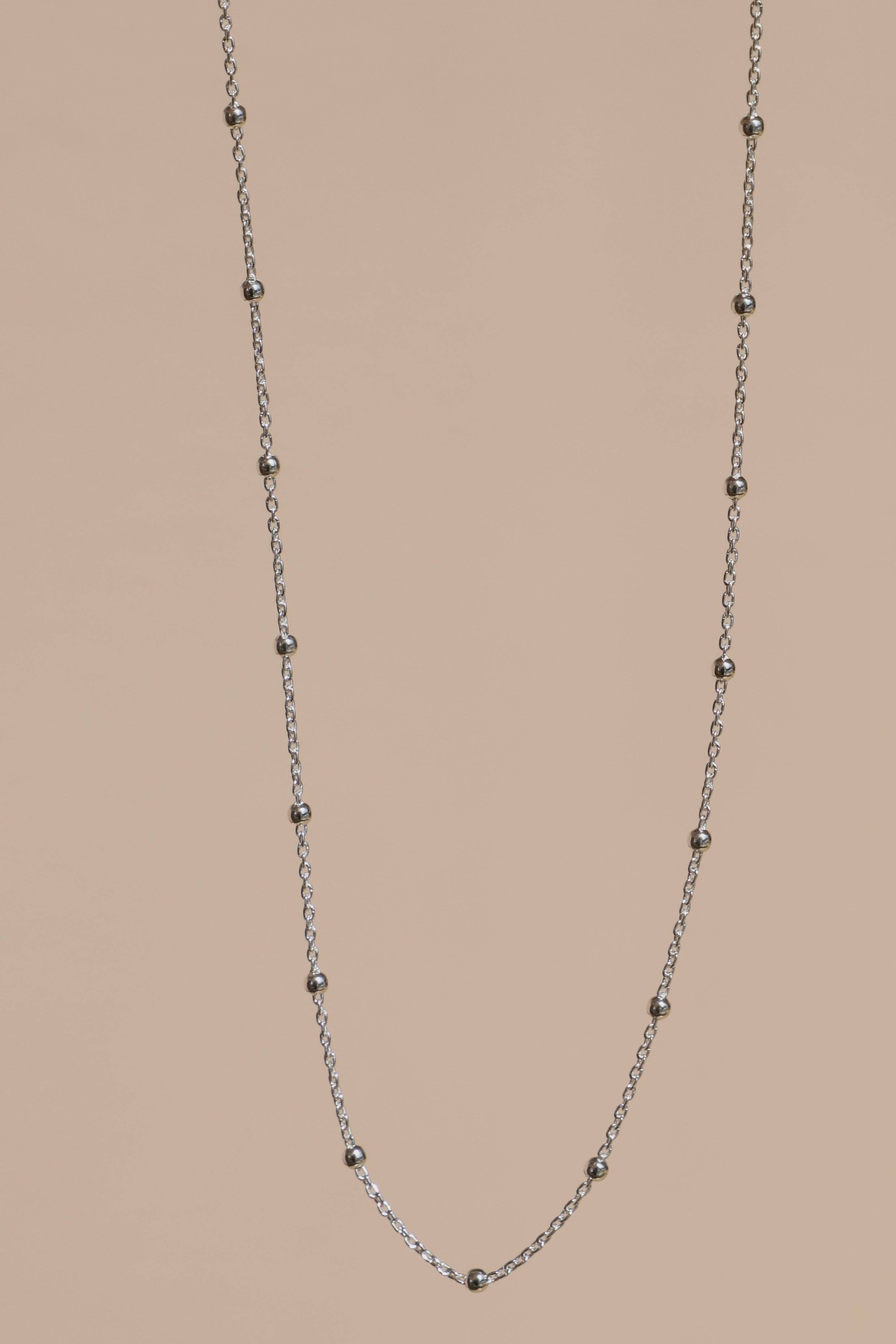 Sterling Silver Satellite Chain
