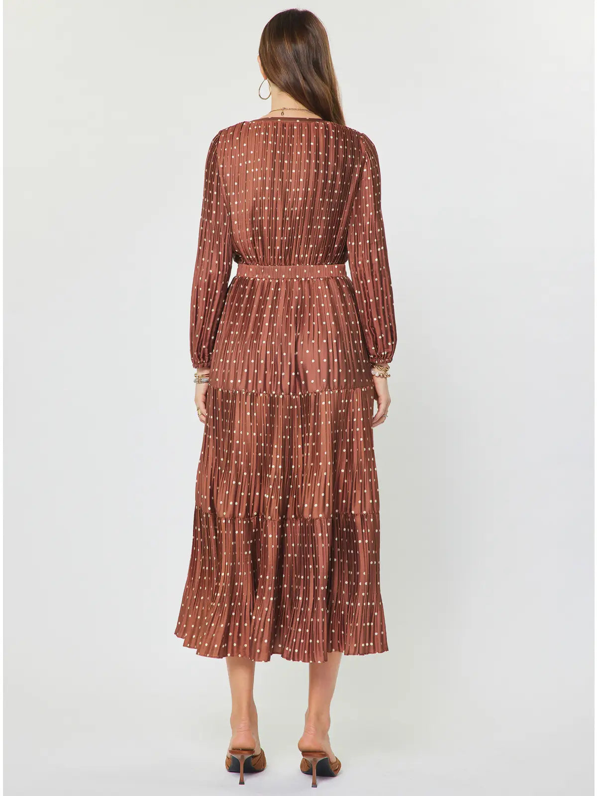 Genevieve Pleated Dress