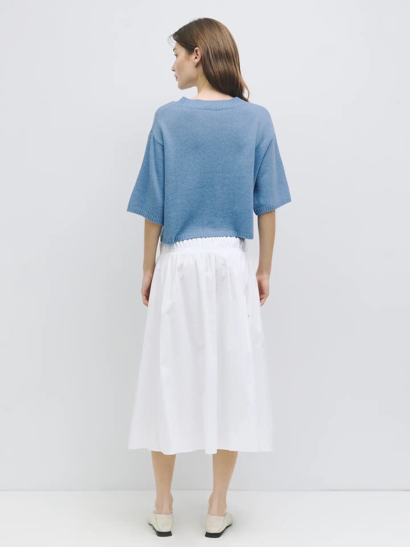 The Stacey Cardigan Blue