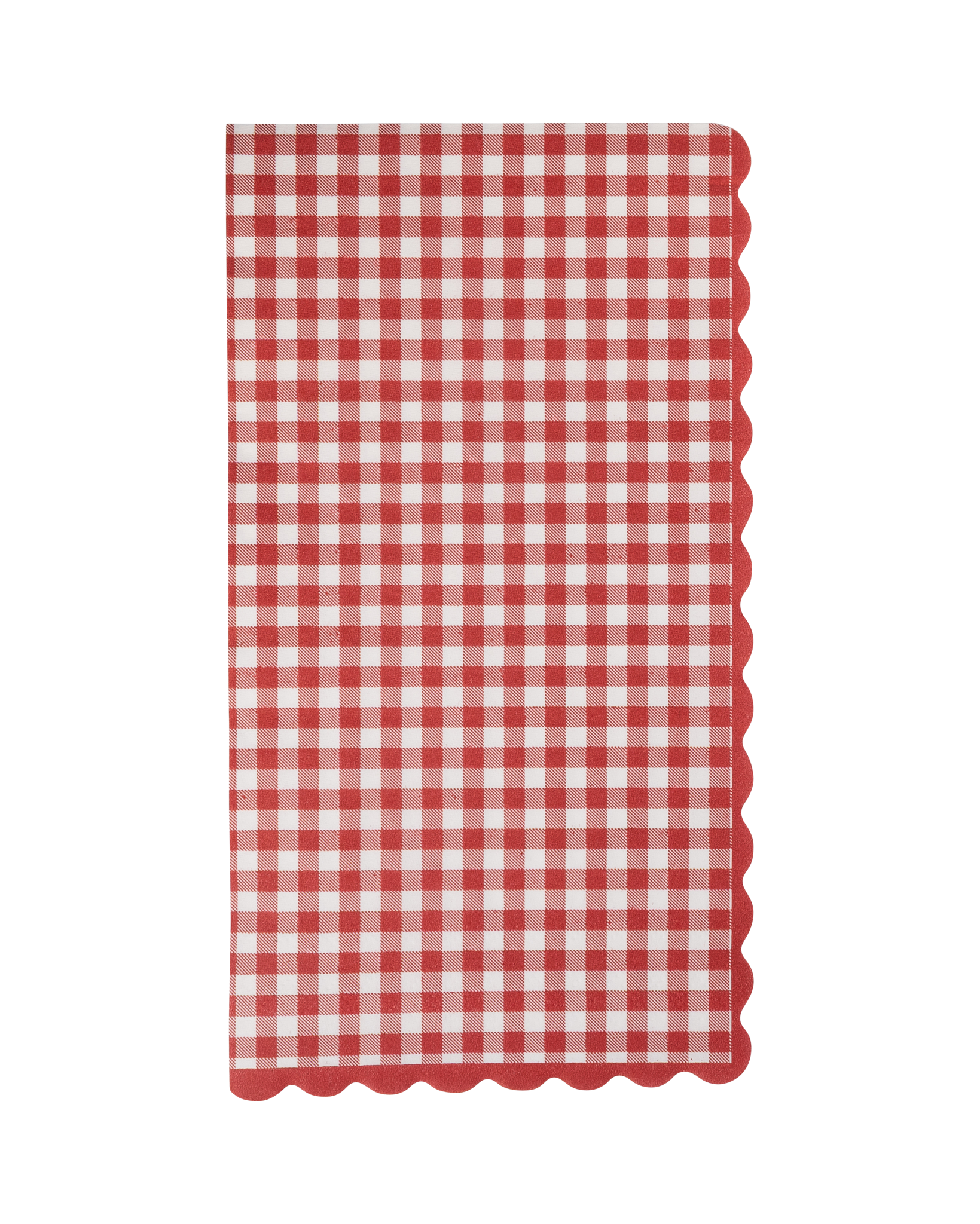 Red Gingham Dinner Napkin