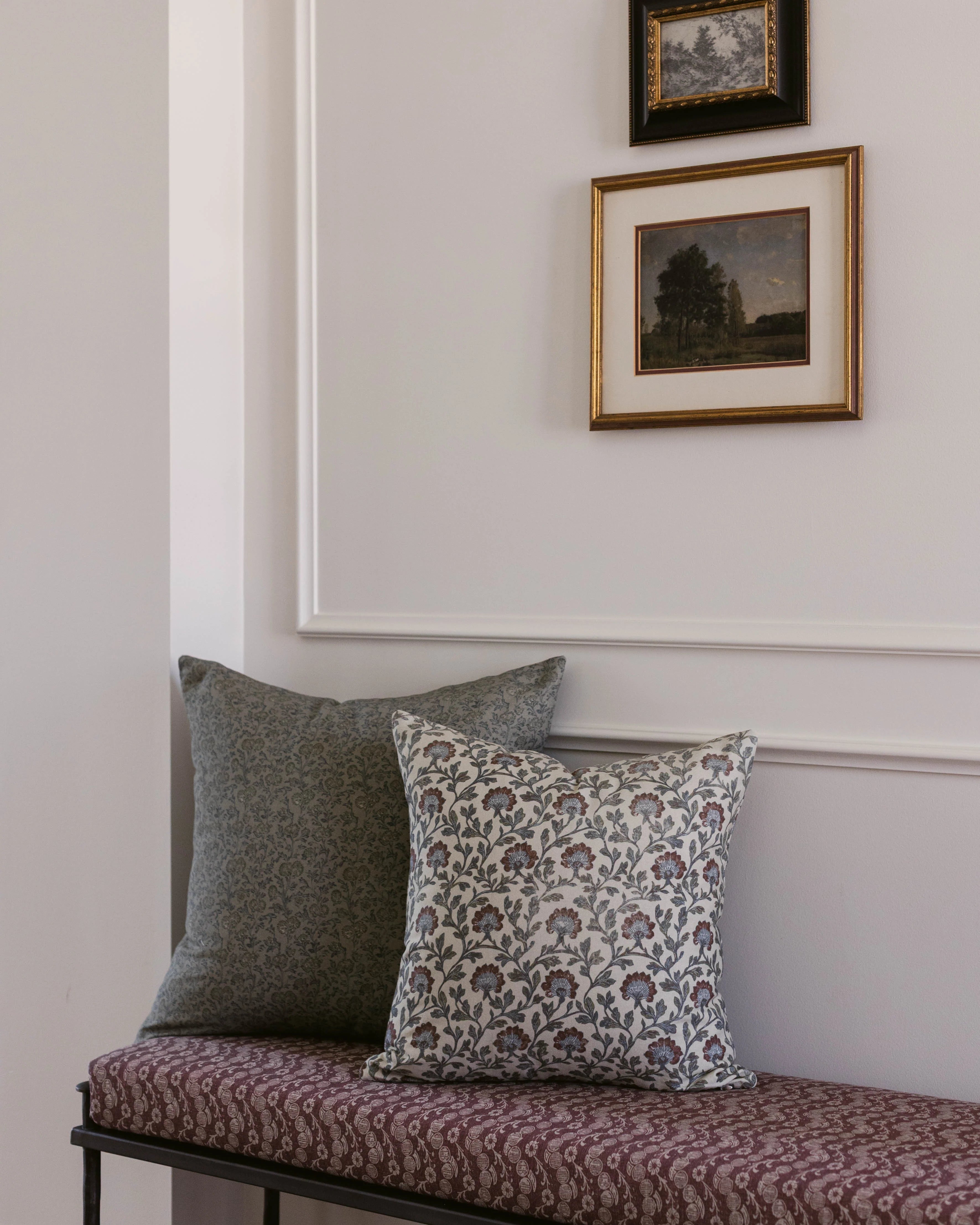 Leighton in Green Pillow 22" x 22"