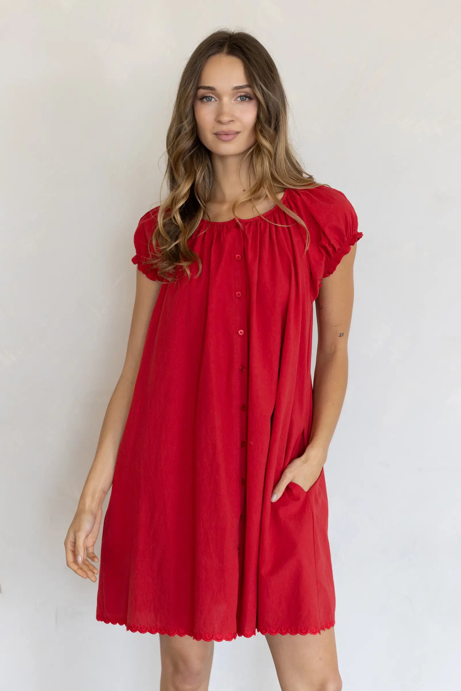 Blair Eyelet Midi Dress