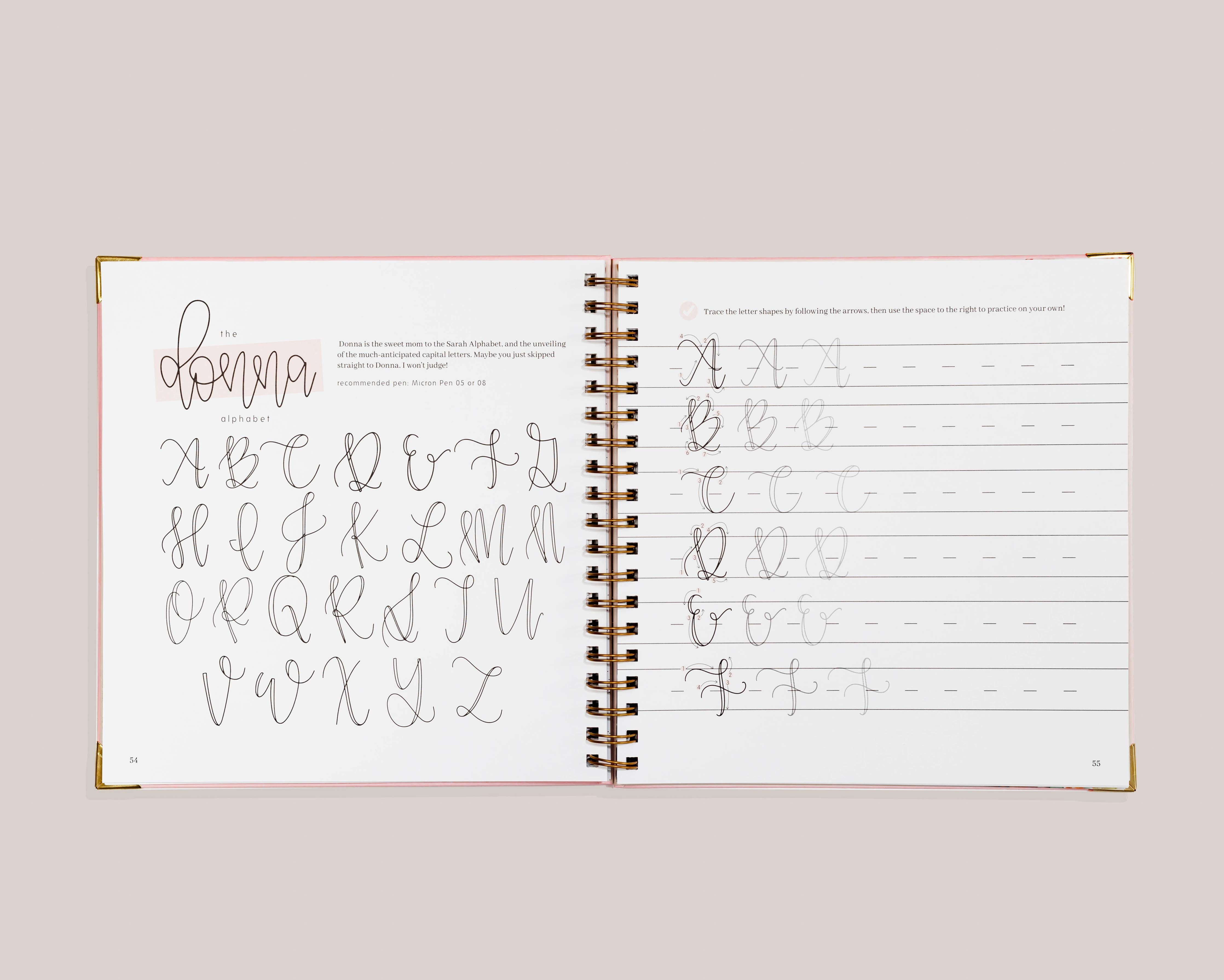 Modern Calligraphy: A Calligraphy Practice Workbook