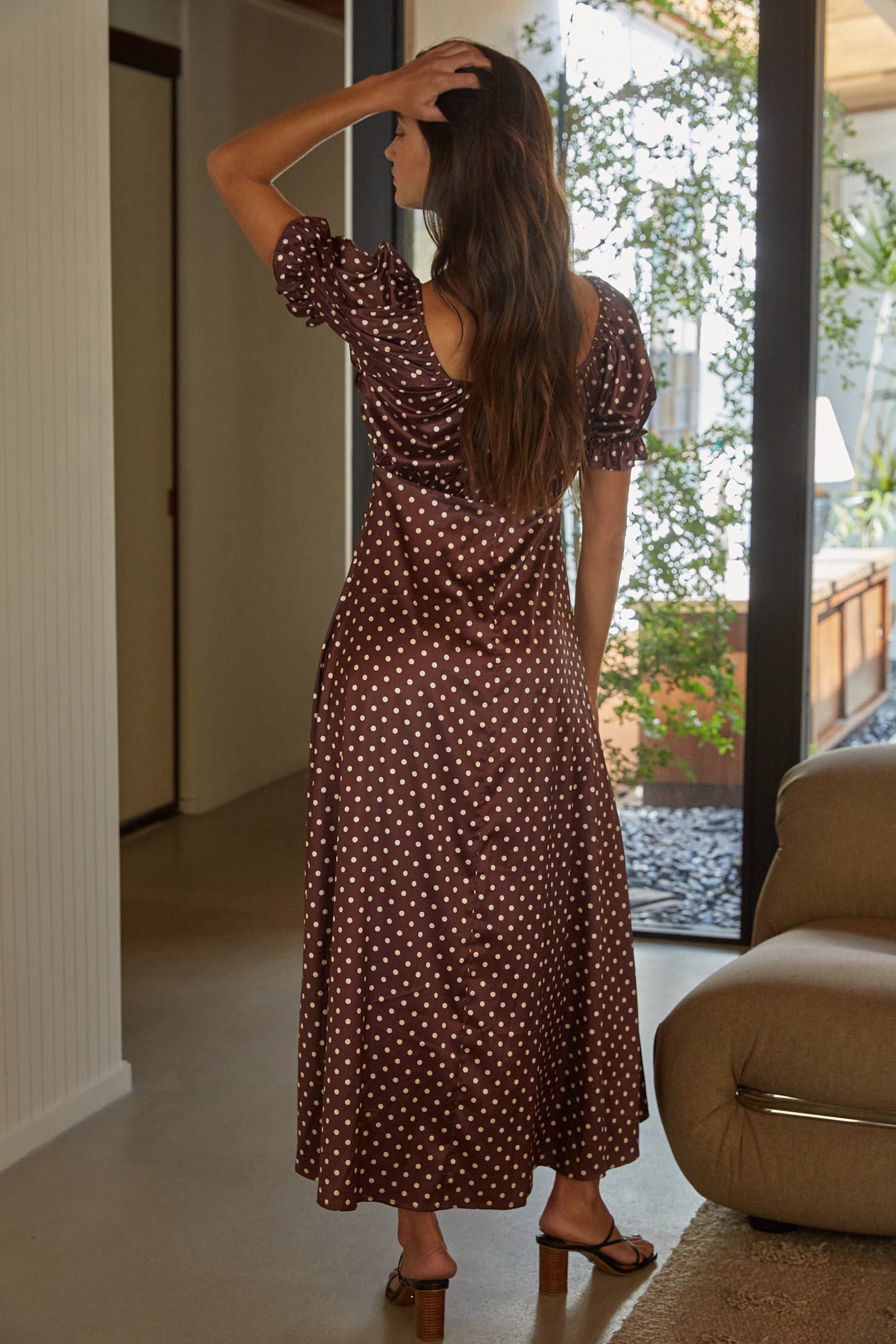 Magnolia Polka Dot Dress