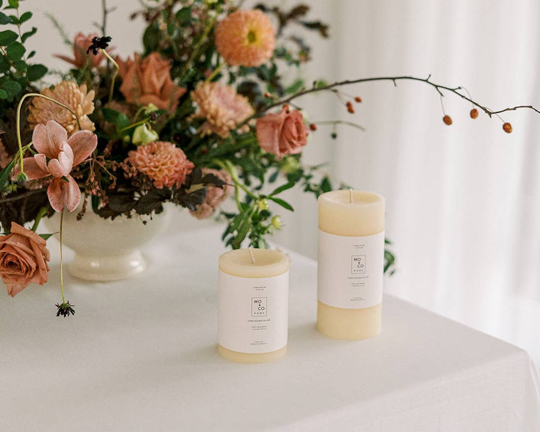 Beeswax Pillar Candle