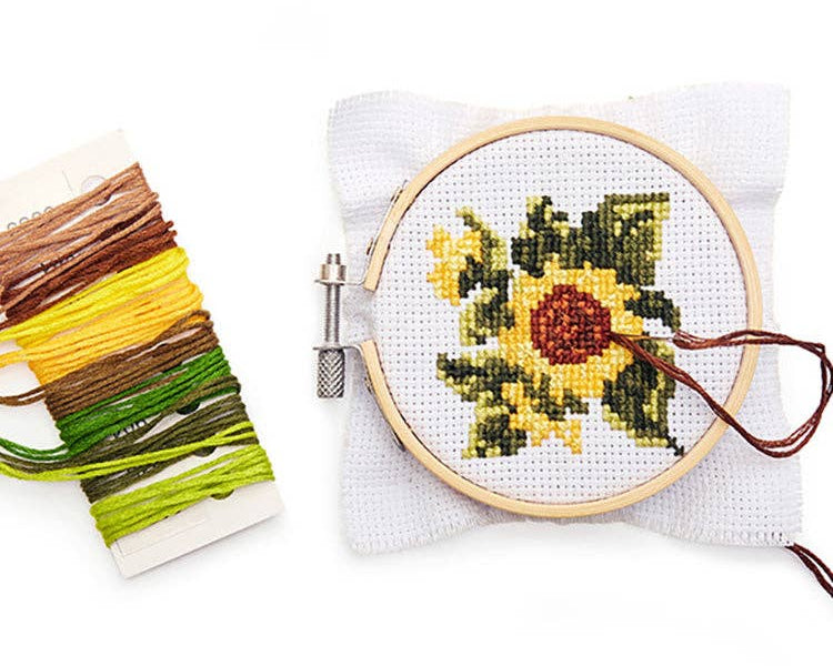 Sunflower Cross Stitch Kit